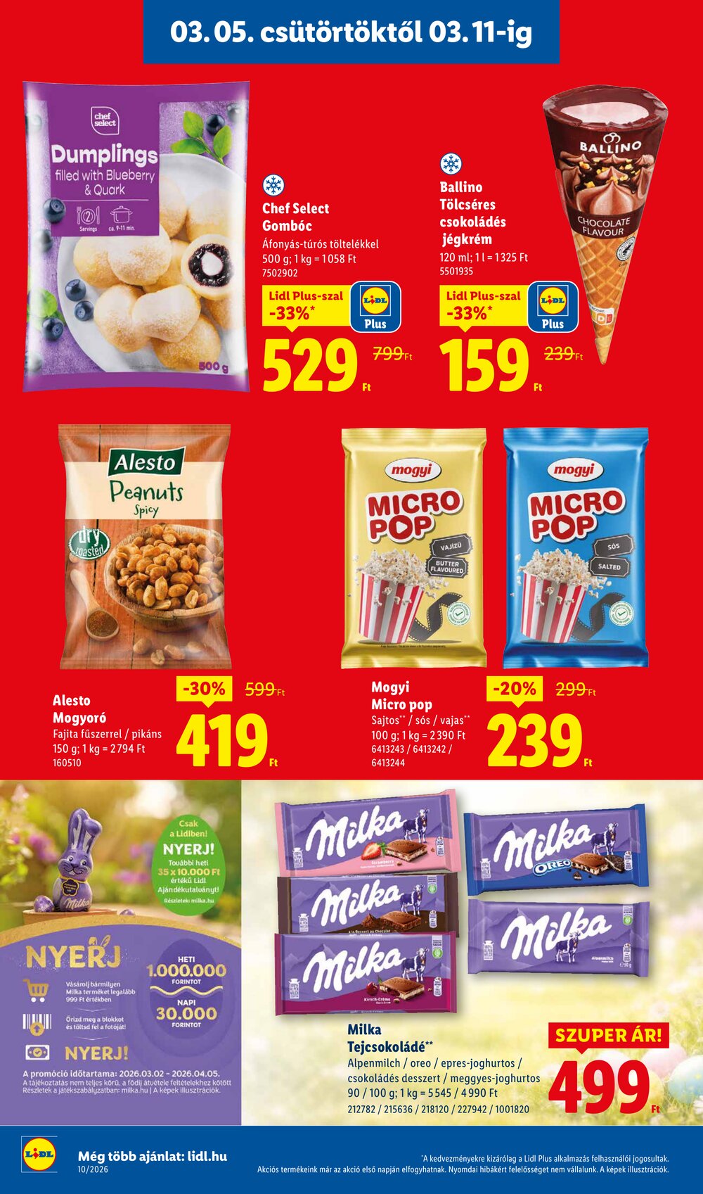 Lidl akciós újság 2026.03.05-től - 10. oldal.