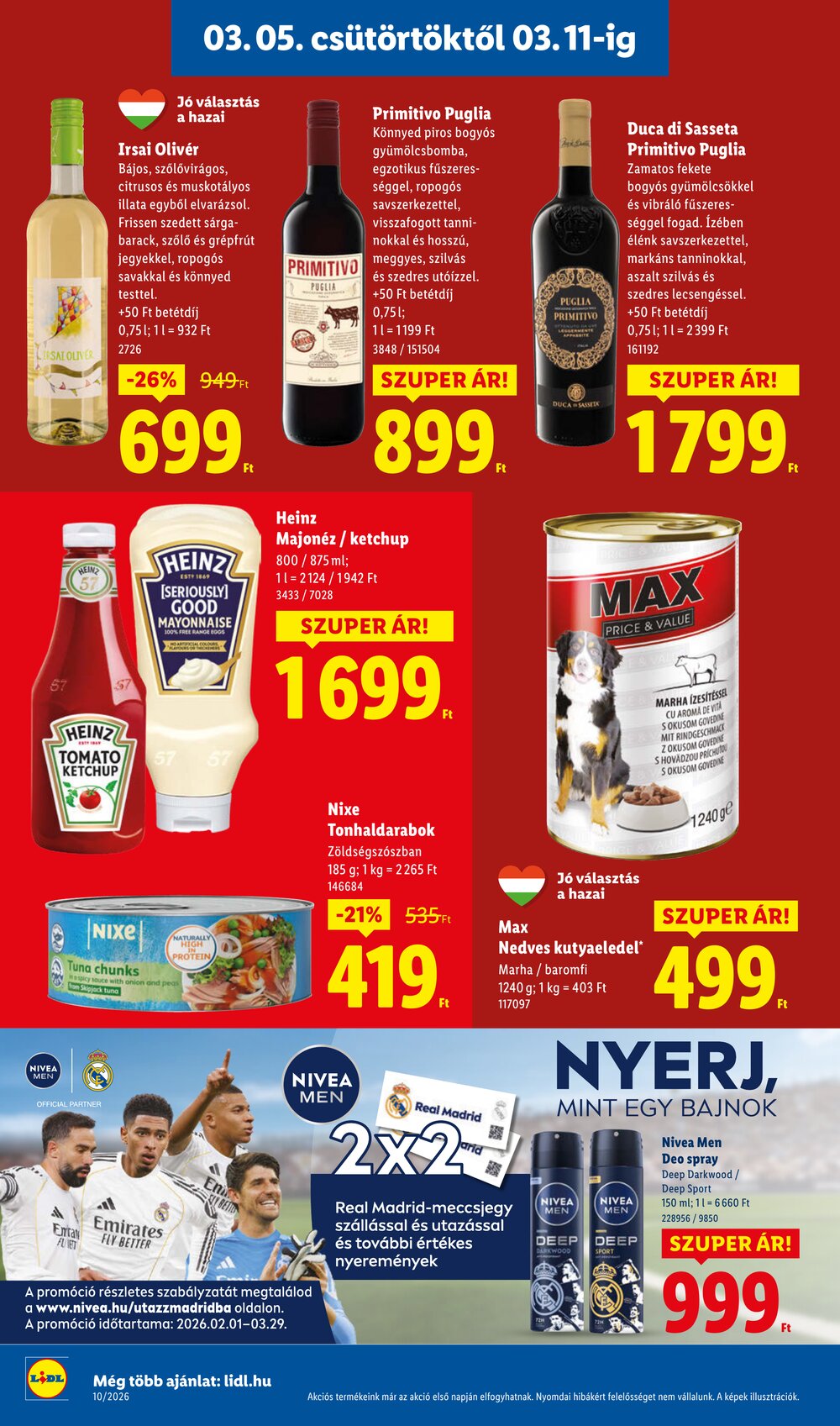 Lidl akciós újság 2026.03.05-től - 12. oldal.