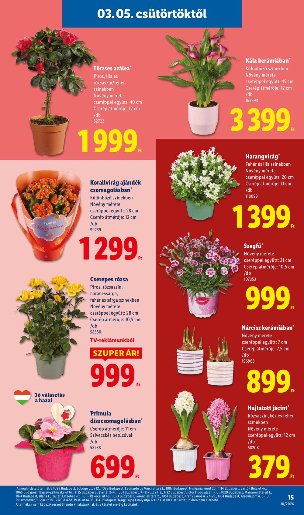 Lidl akciós újság 2026.03.05-től - 15. oldal.