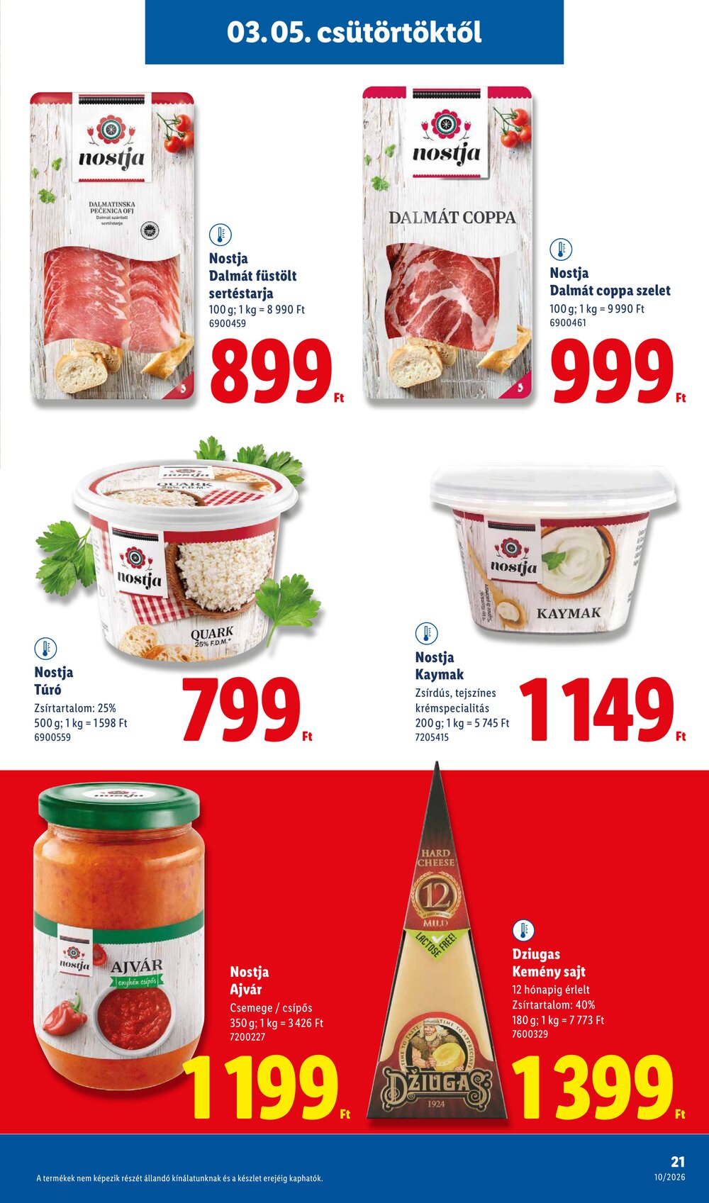 Lidl akciós újság 2026.03.05-től - 21. oldal.