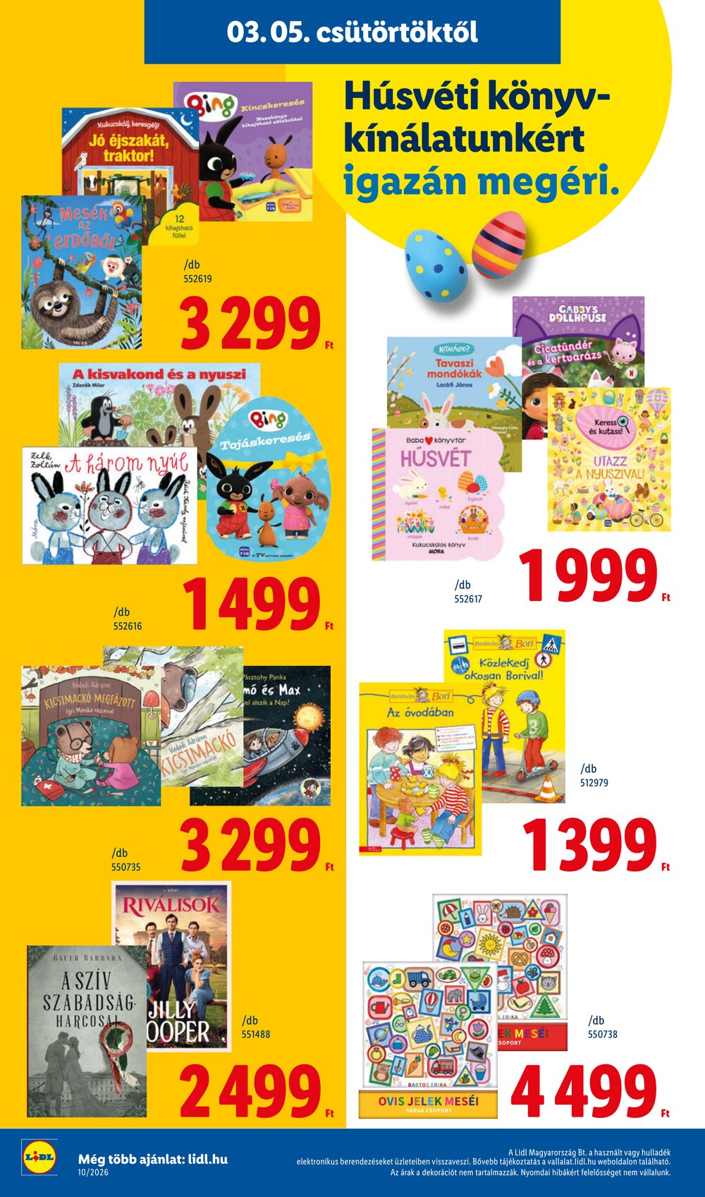 Lidl akciós újság 2026.03.05-től - 30. oldal.