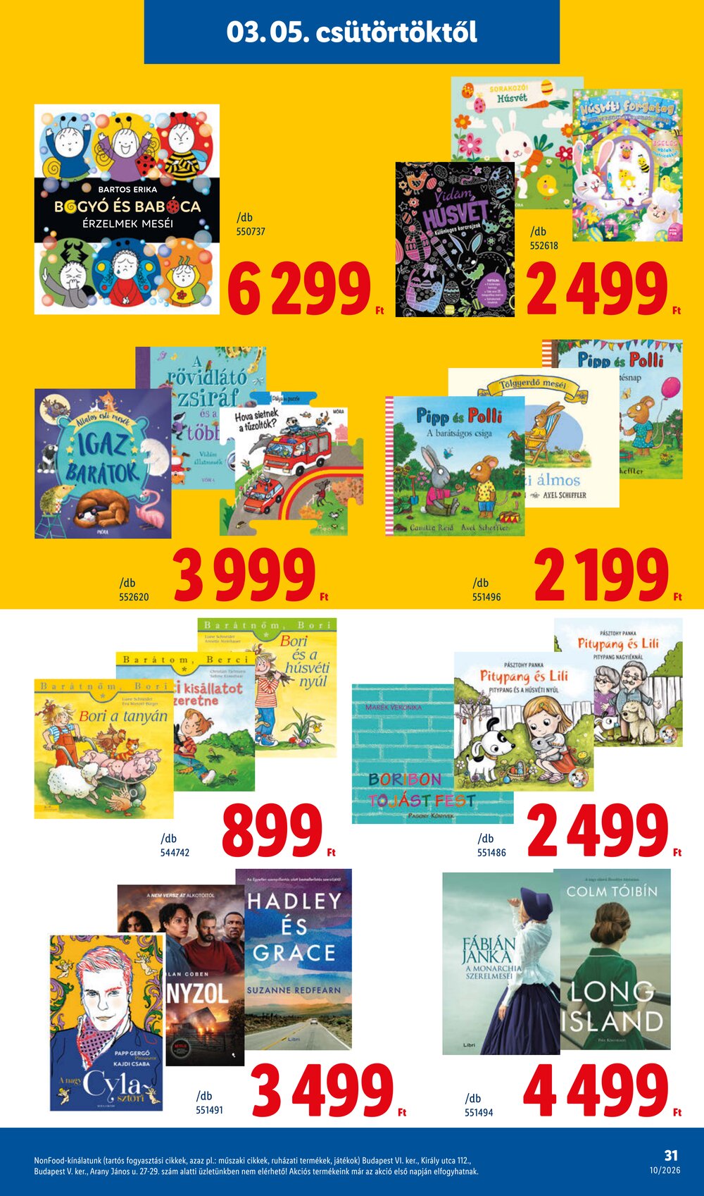 Lidl akciós újság 2026.03.05-től - 31. oldal.
