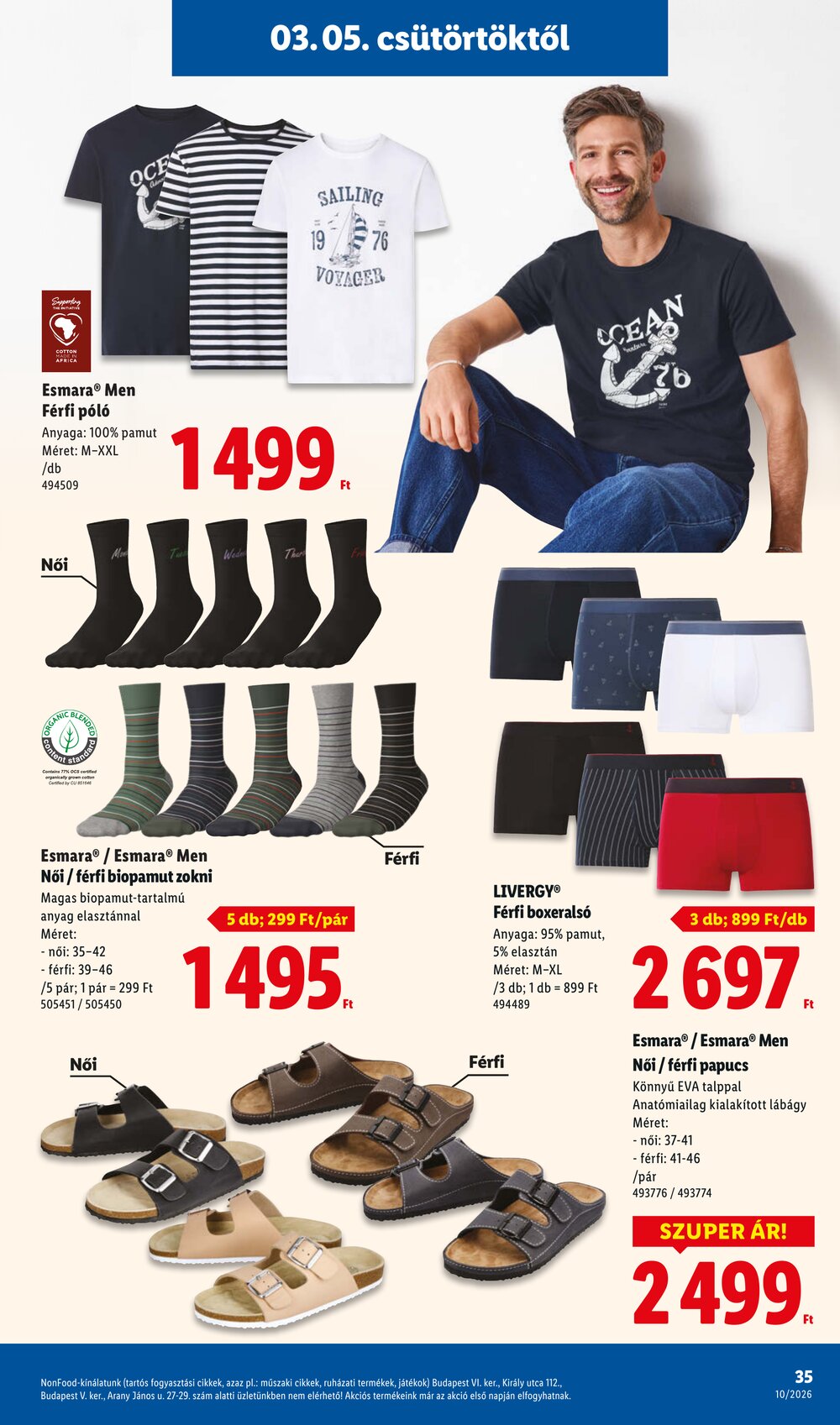 Lidl akciós újság 2026.03.05-től - 35. oldal.