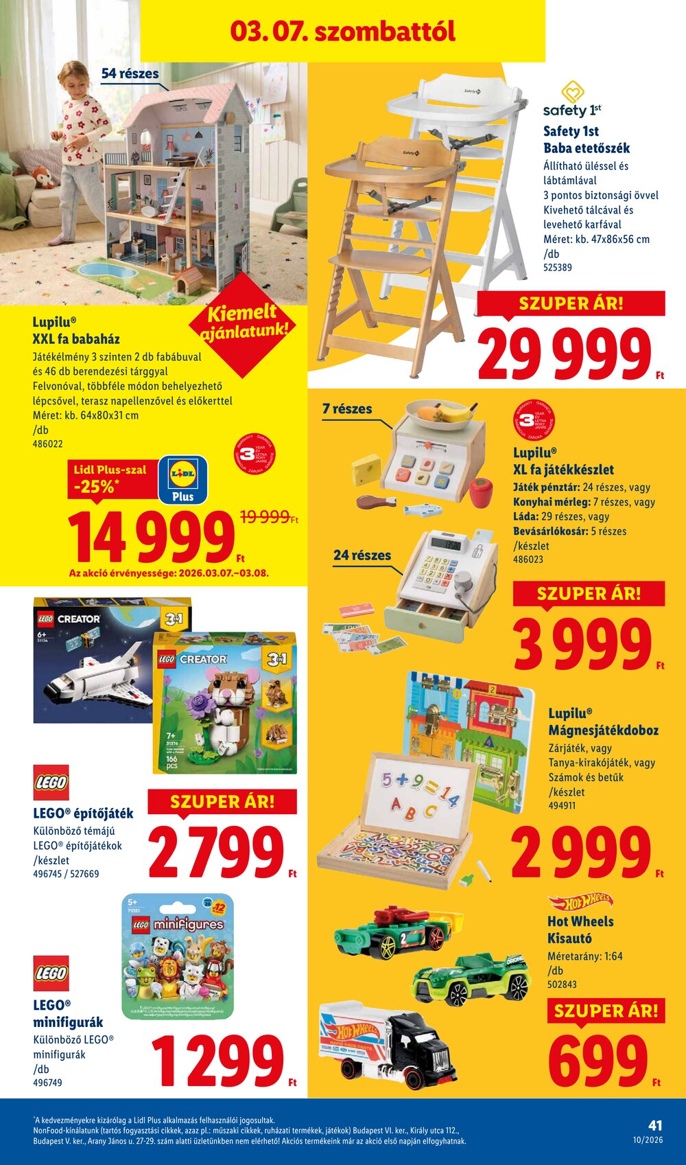 Lidl akciós újság 2026.03.05-től - 41. oldal.