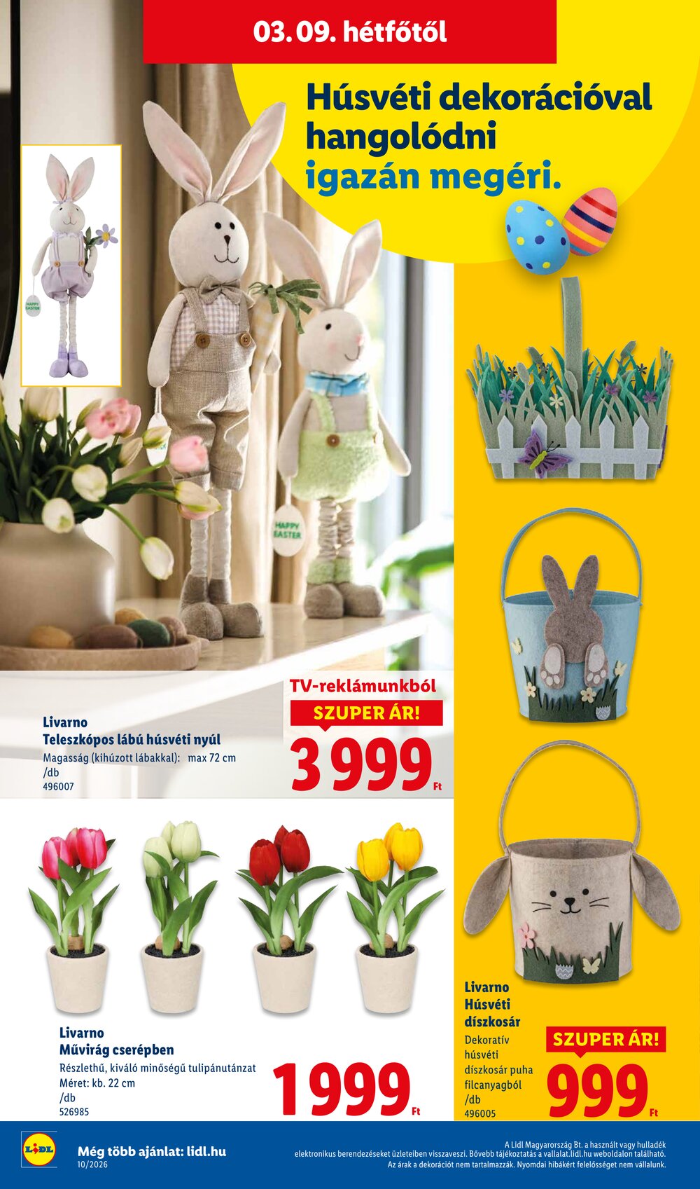 Lidl akciós újság 2026.03.05-től - 44. oldal.