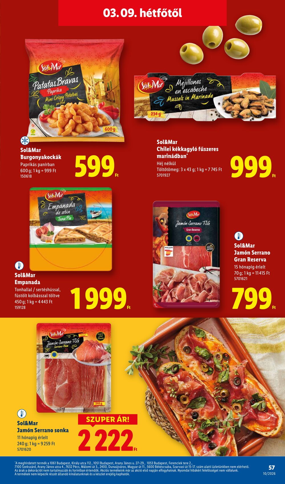 Lidl akciós újság 2026.03.05-től - 57. oldal.