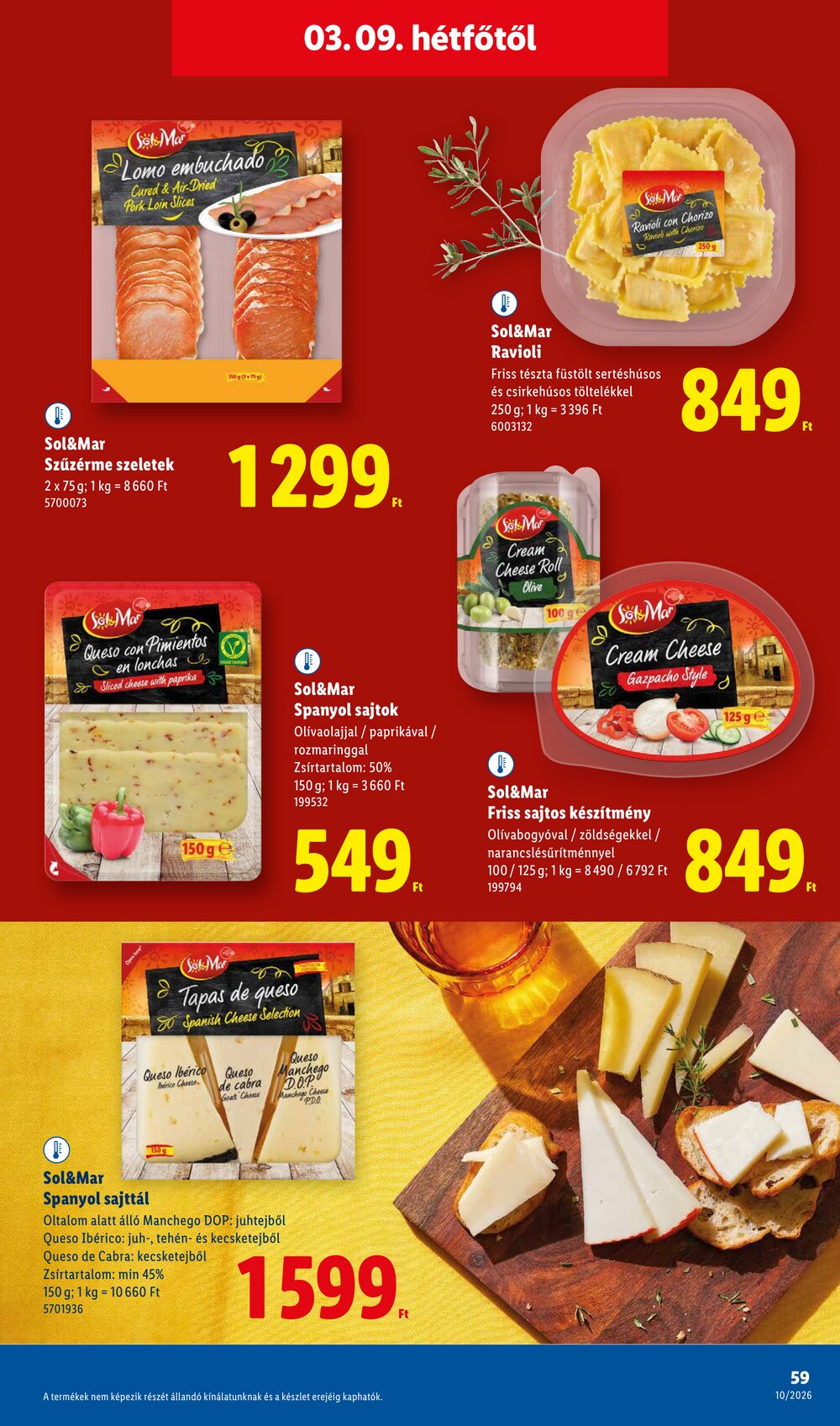 Lidl akciós újság 2026.03.05-től - 59. oldal.