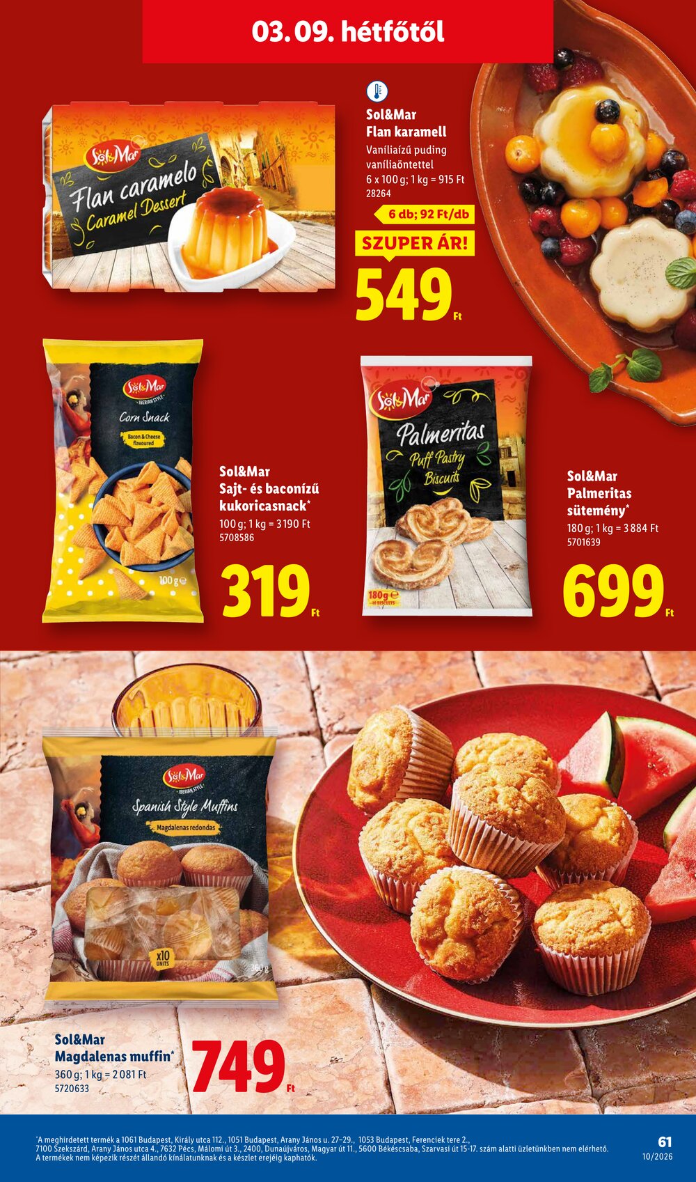 Lidl akciós újság 2026.03.05-től - 61. oldal.