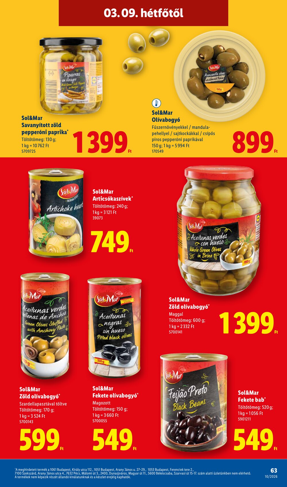 Lidl akciós újság 2026.03.05-től - 63. oldal.