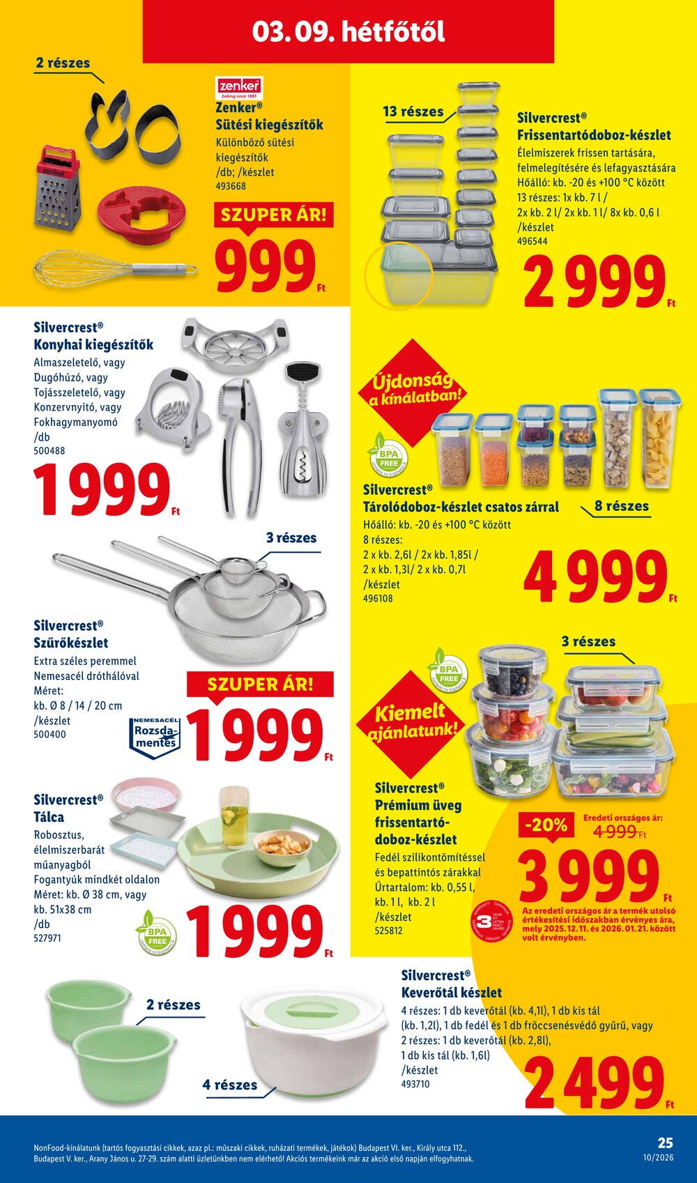 Lidl akciós újság 2026.03.05-től - 25. oldal.