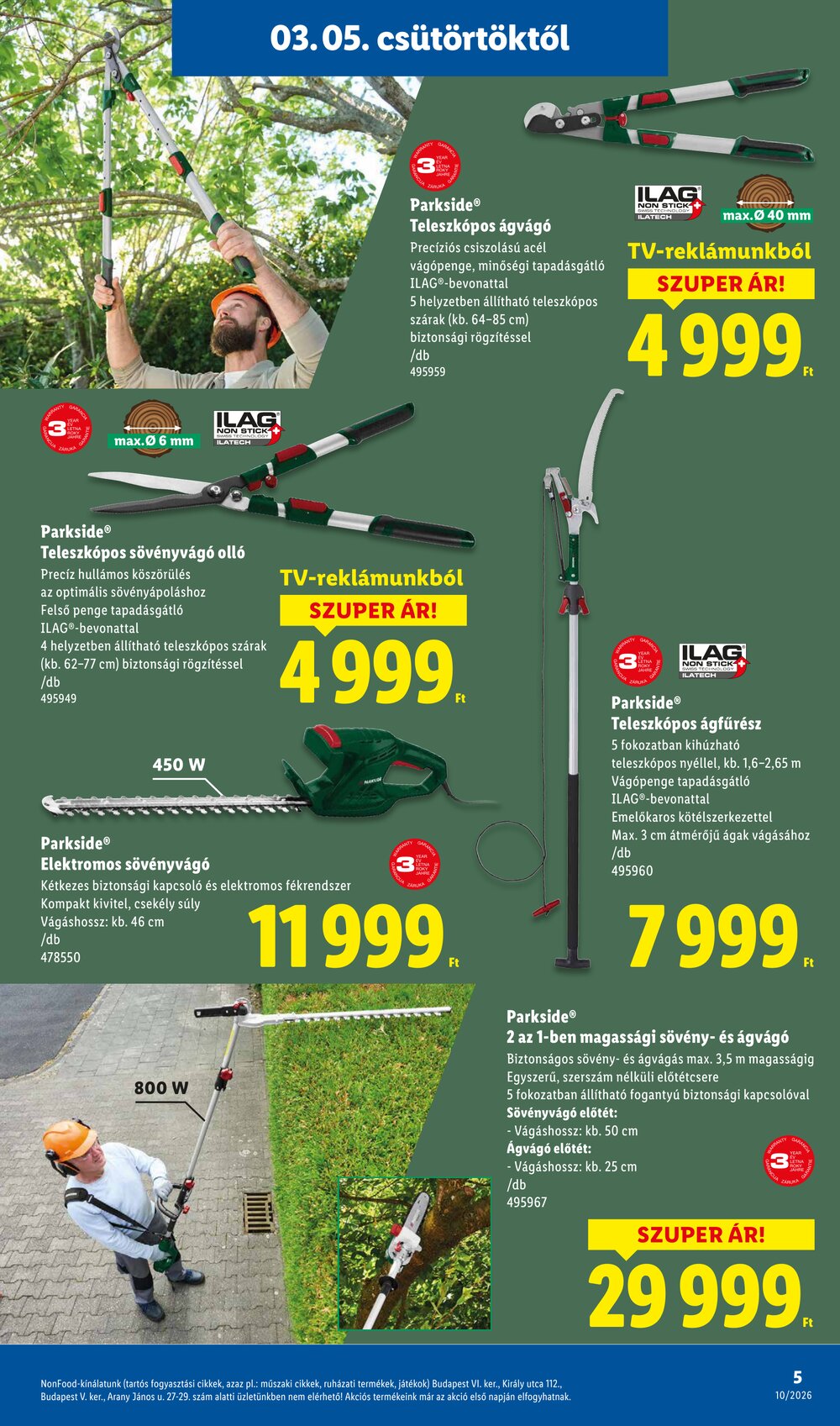 Lidl akciós újság 2026.03.05-től - 5. oldal.