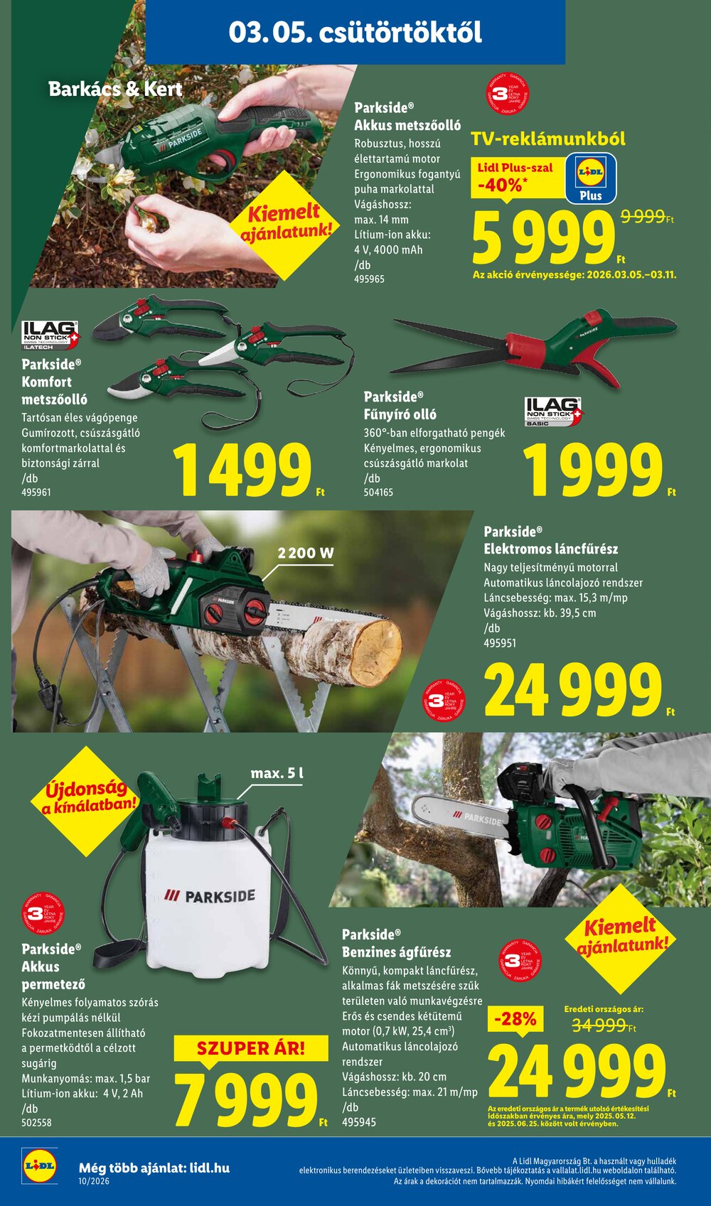 Lidl akciós újság 2026.03.05-től - 6. oldal.