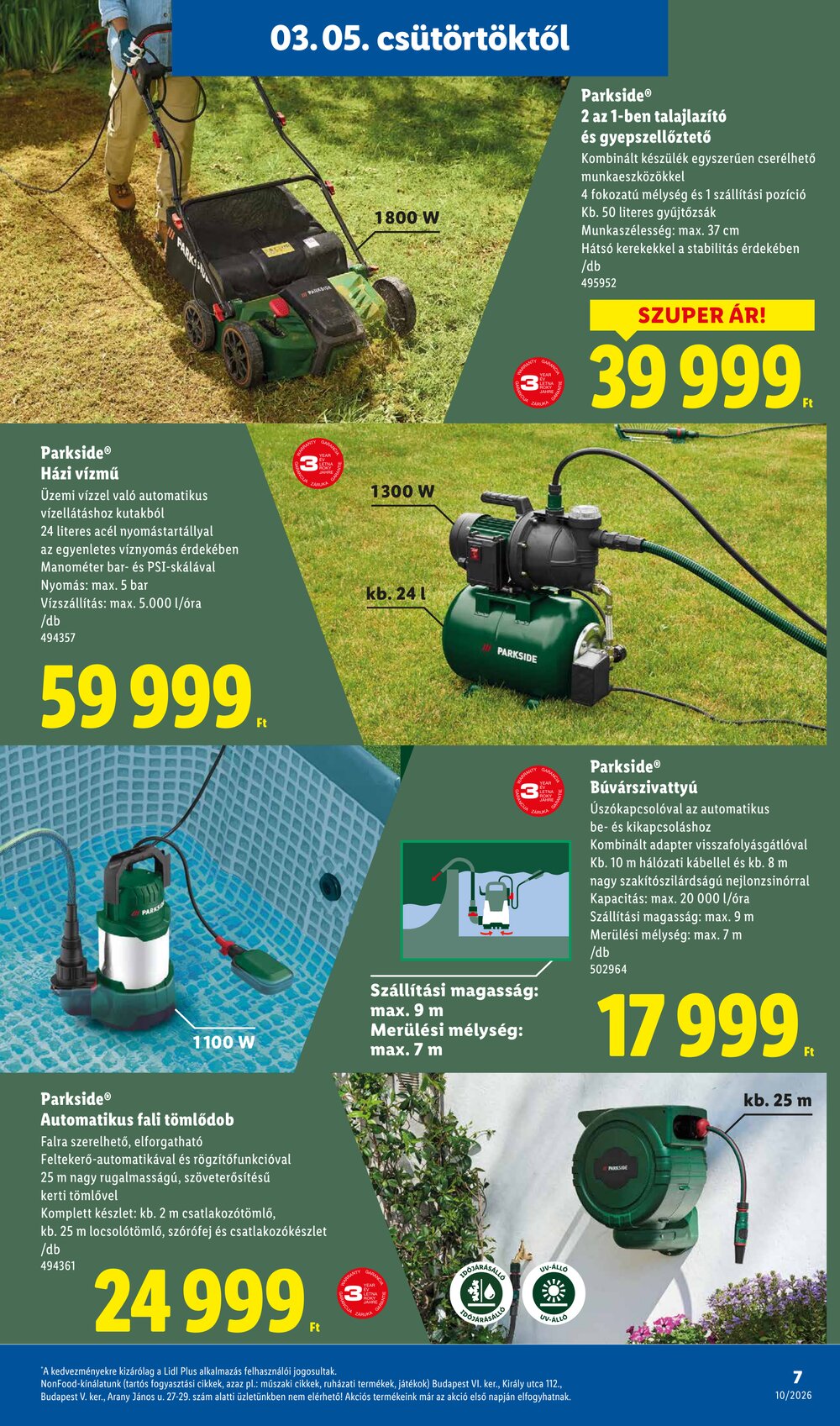 Lidl akciós újság 2026.03.05-től - 7. oldal.