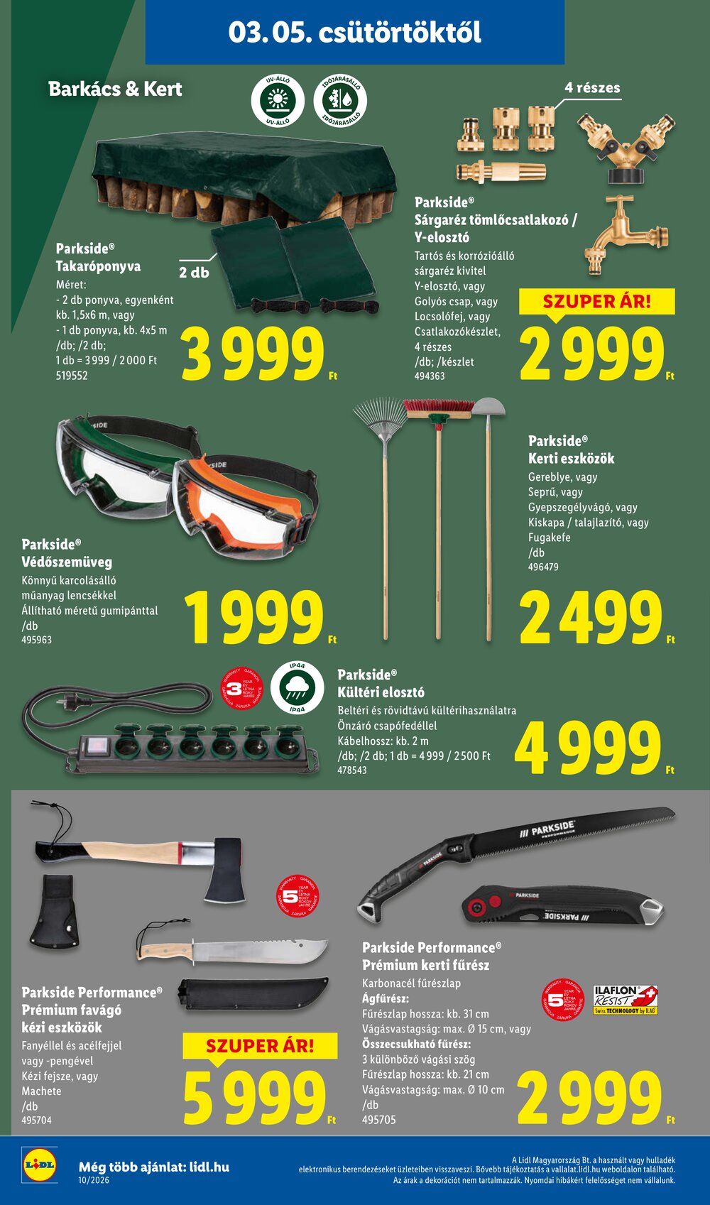 Lidl akciós újság 2026.03.05-től - 8. oldal.