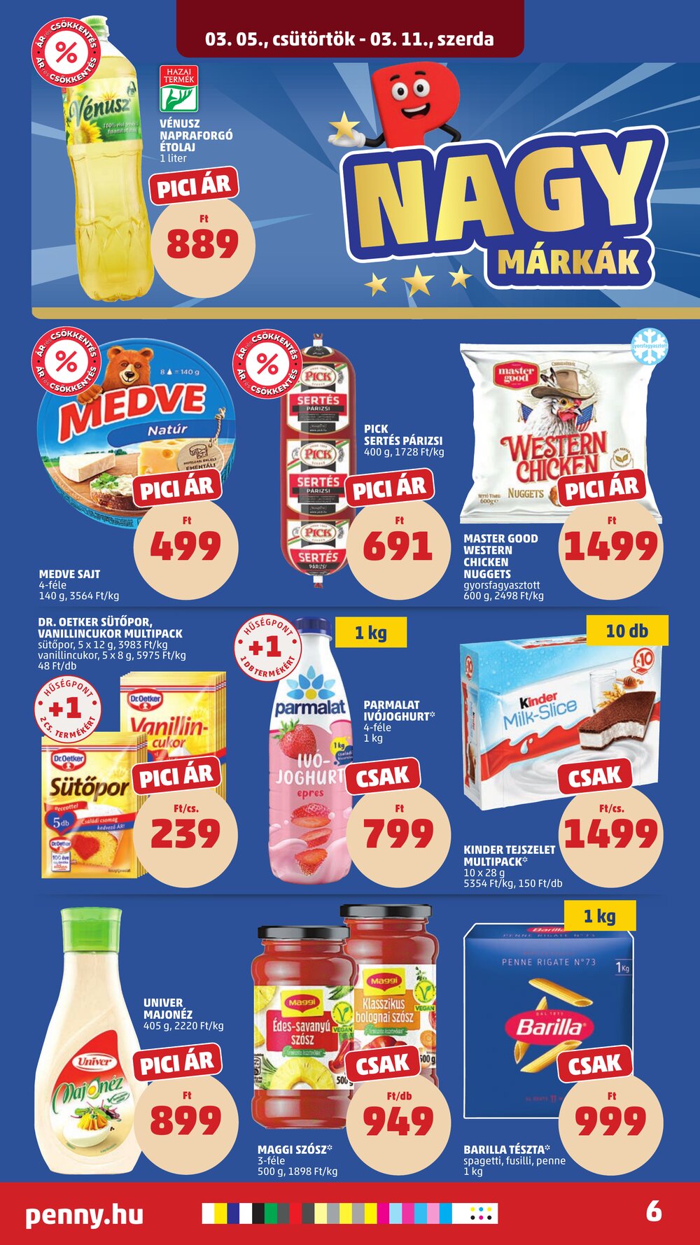 Penny Market akciós újság 2026.03.05-től - 10. oldal.