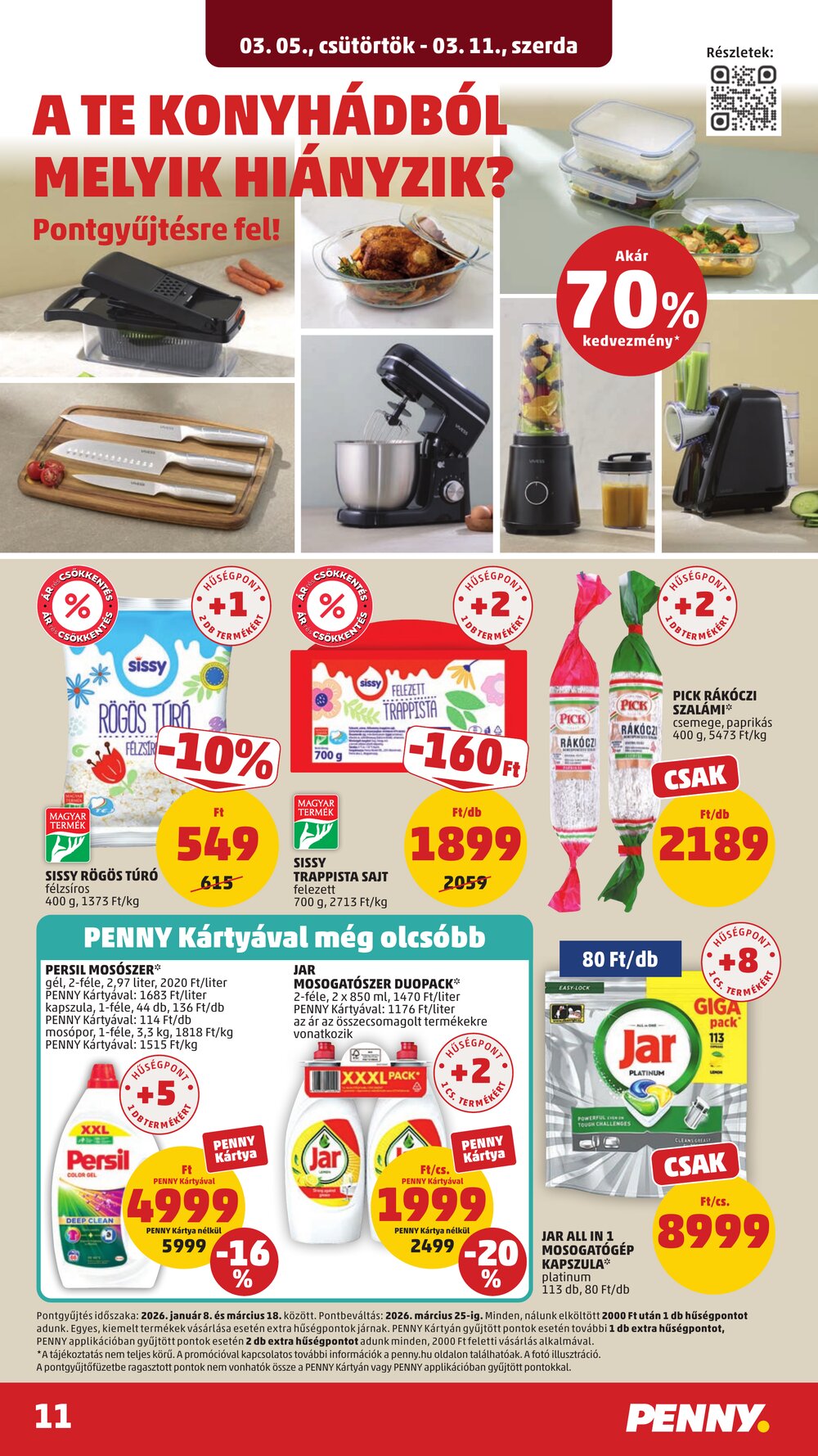 Penny Market akciós újság 2026.03.05-től - 15. oldal.