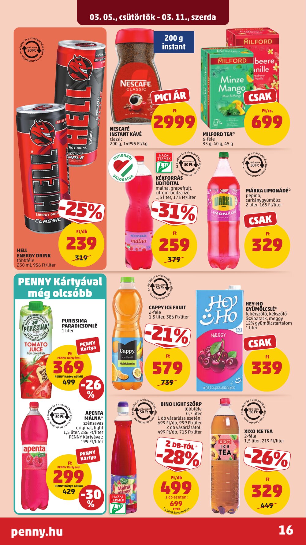 Penny Market akciós újság 2026.03.05-től - 20. oldal.