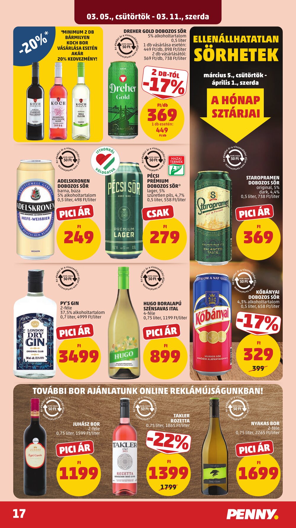 Penny Market akciós újság 2026.03.05-től - 21. oldal.