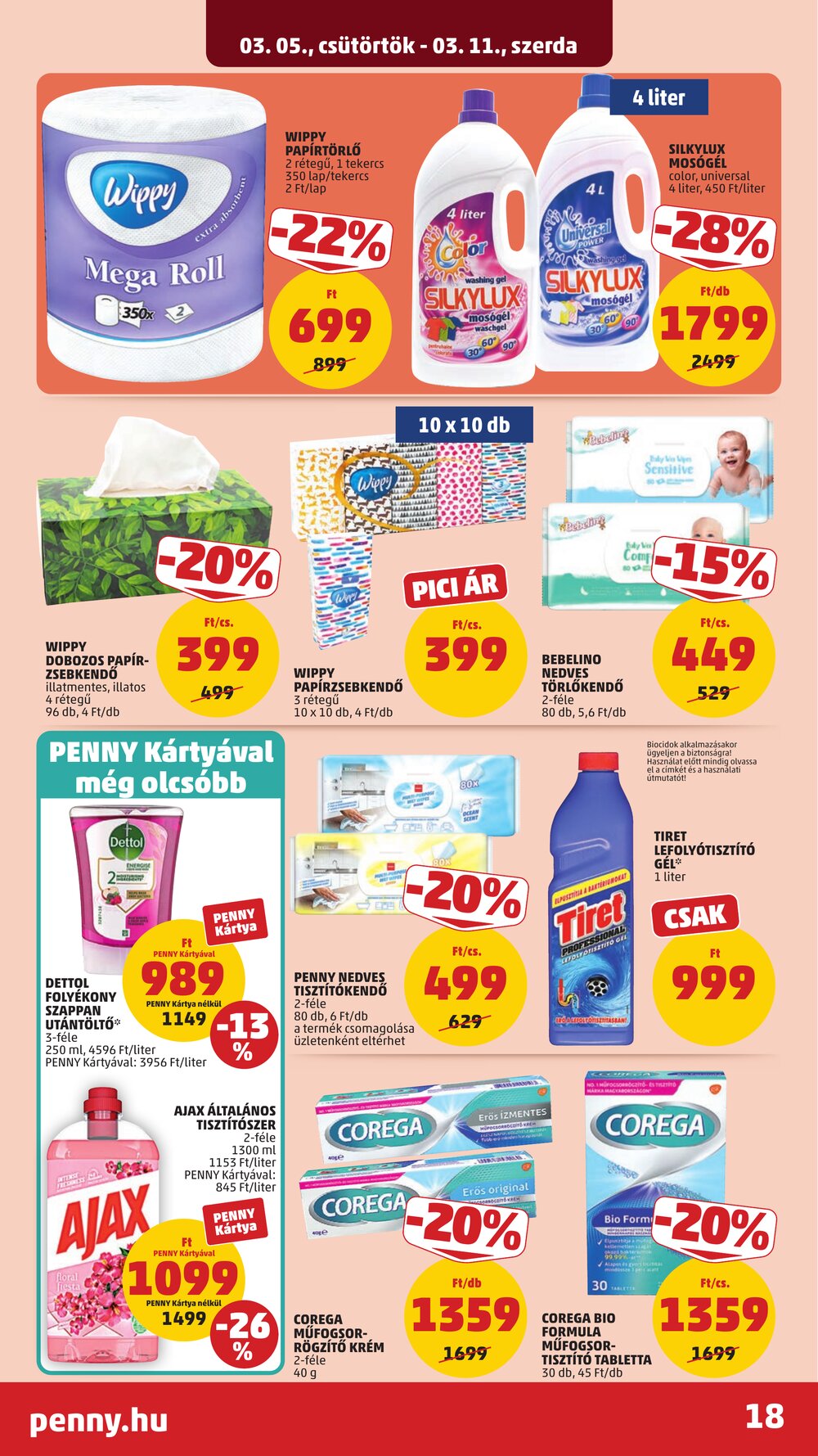 Penny Market akciós újság 2026.03.05-től - 22. oldal.