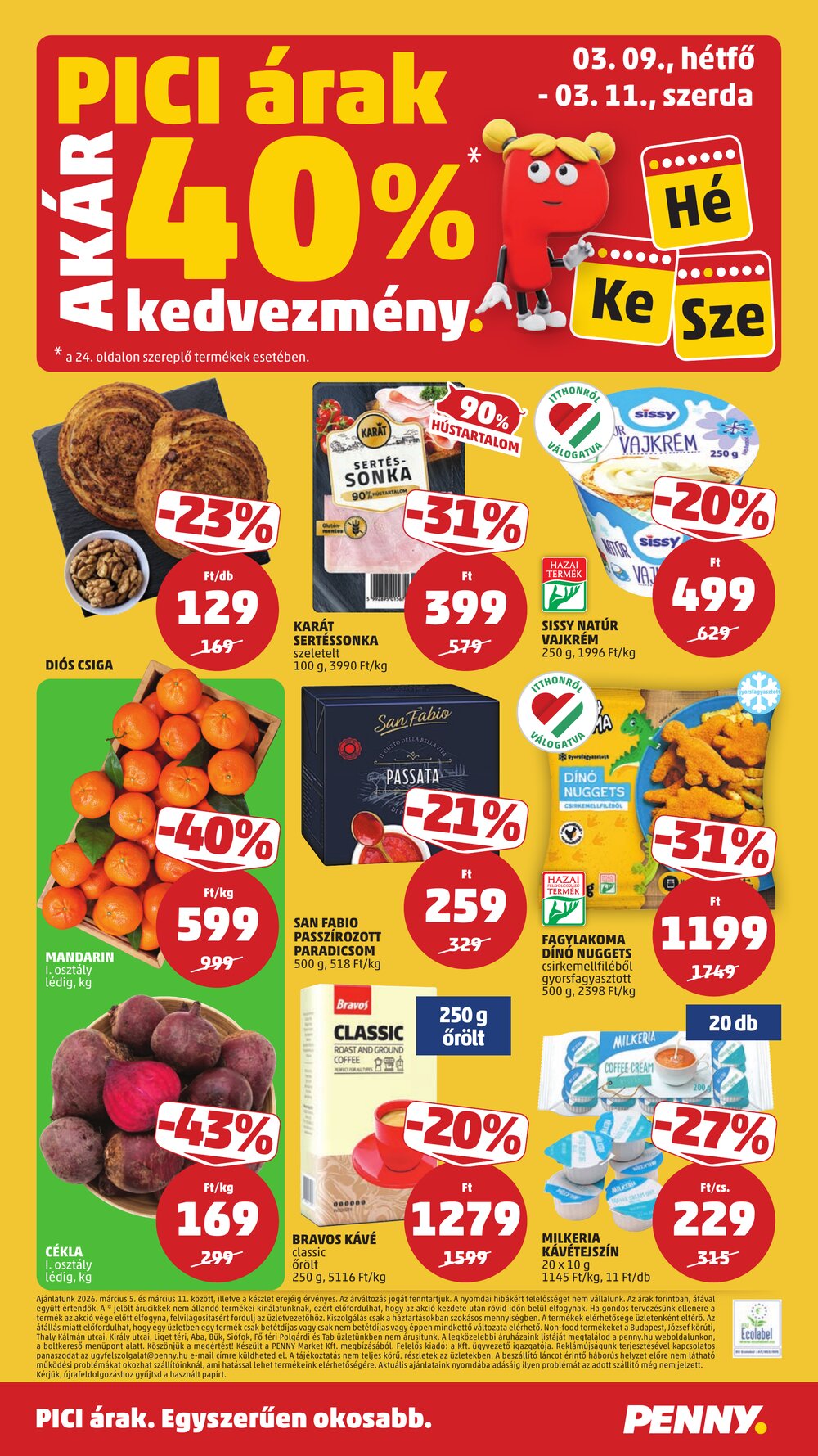 Penny Market akciós újság 2026.03.05-től - 28. oldal.