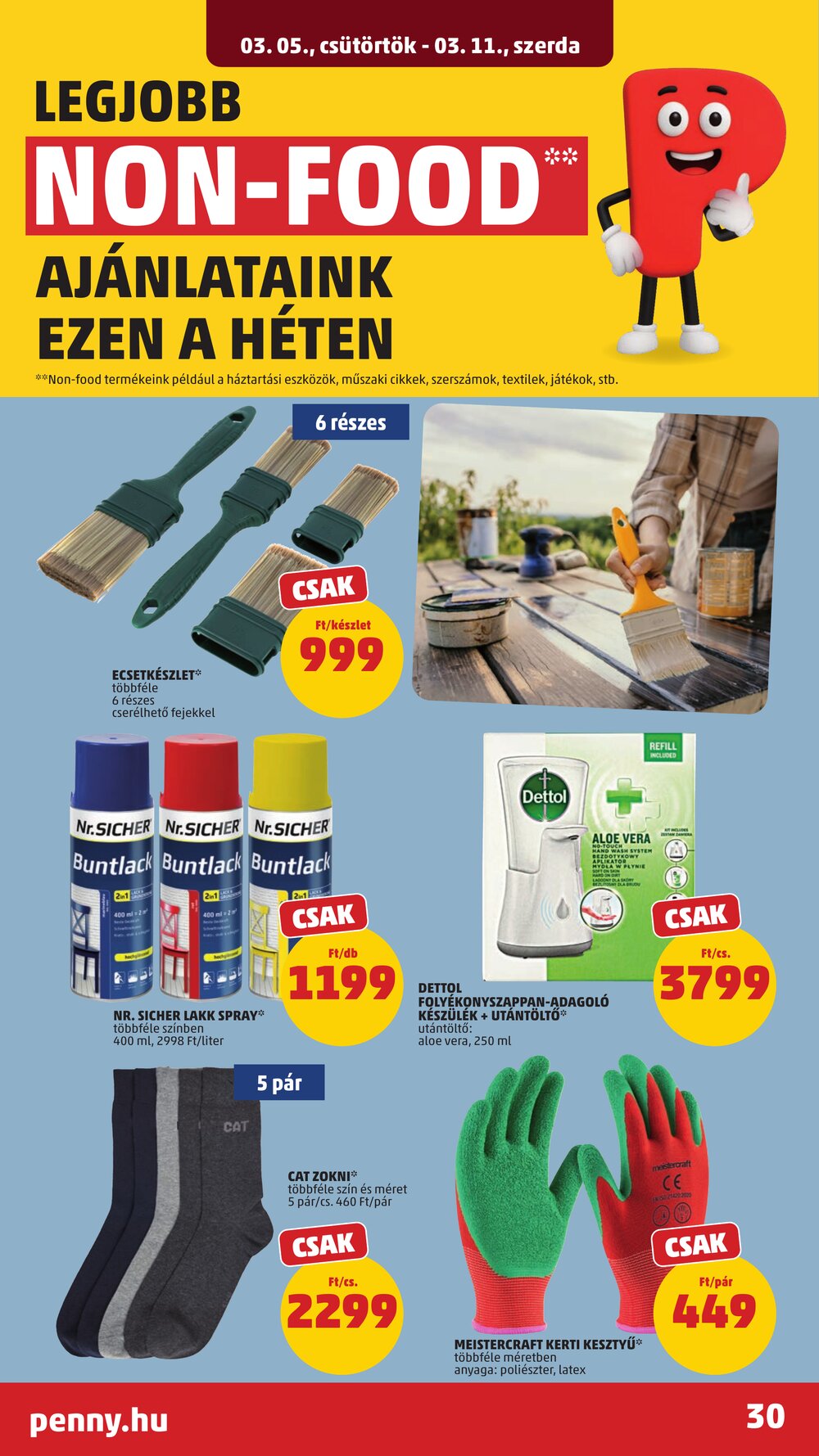 Penny Market akciós újság 2026.03.05-től - 34. oldal.