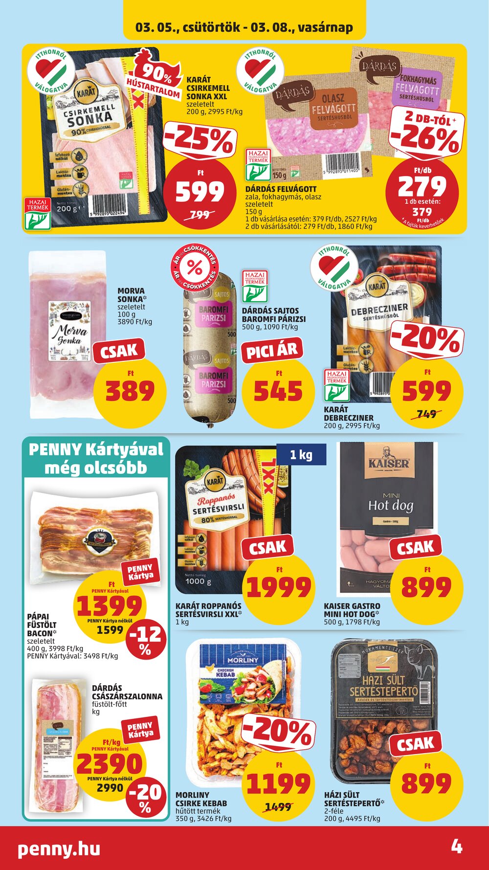 Penny Market akciós újság 2026.03.05-től - 6. oldal.