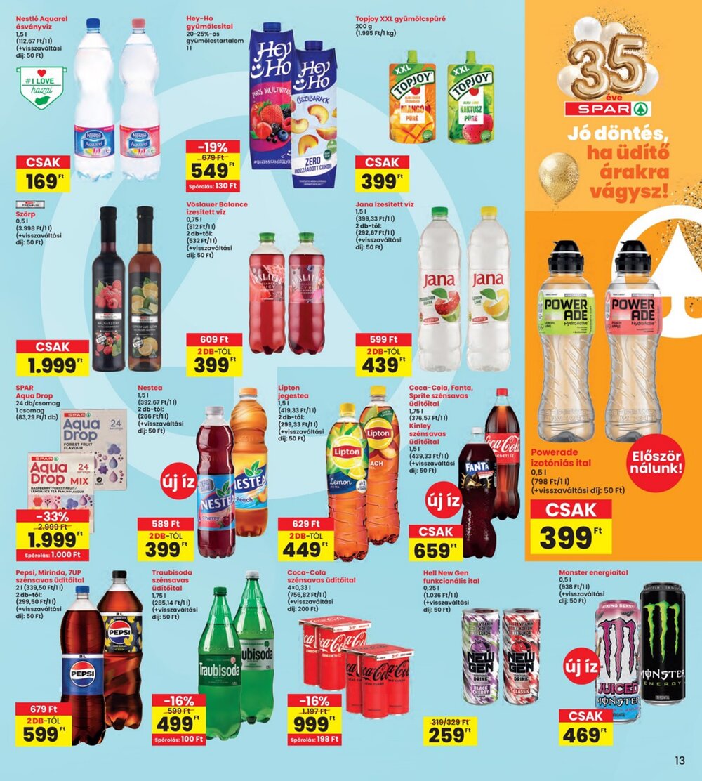 Interspar akciós újság 2026.03.05-től - 13. oldal.