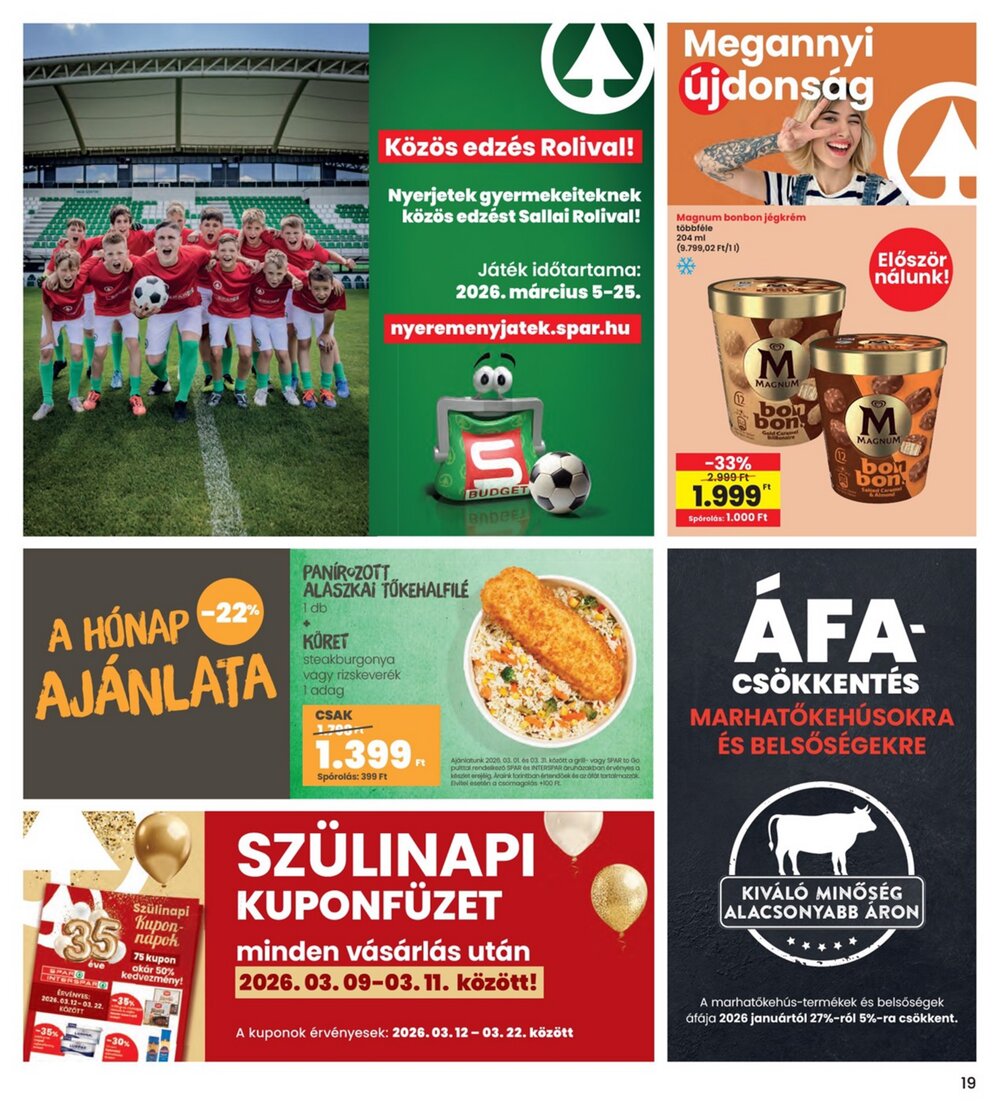 Interspar akciós újság 2026.03.05-től - 19. oldal.