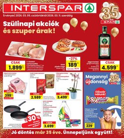 Interspar akciós újság 2026.03.05-től