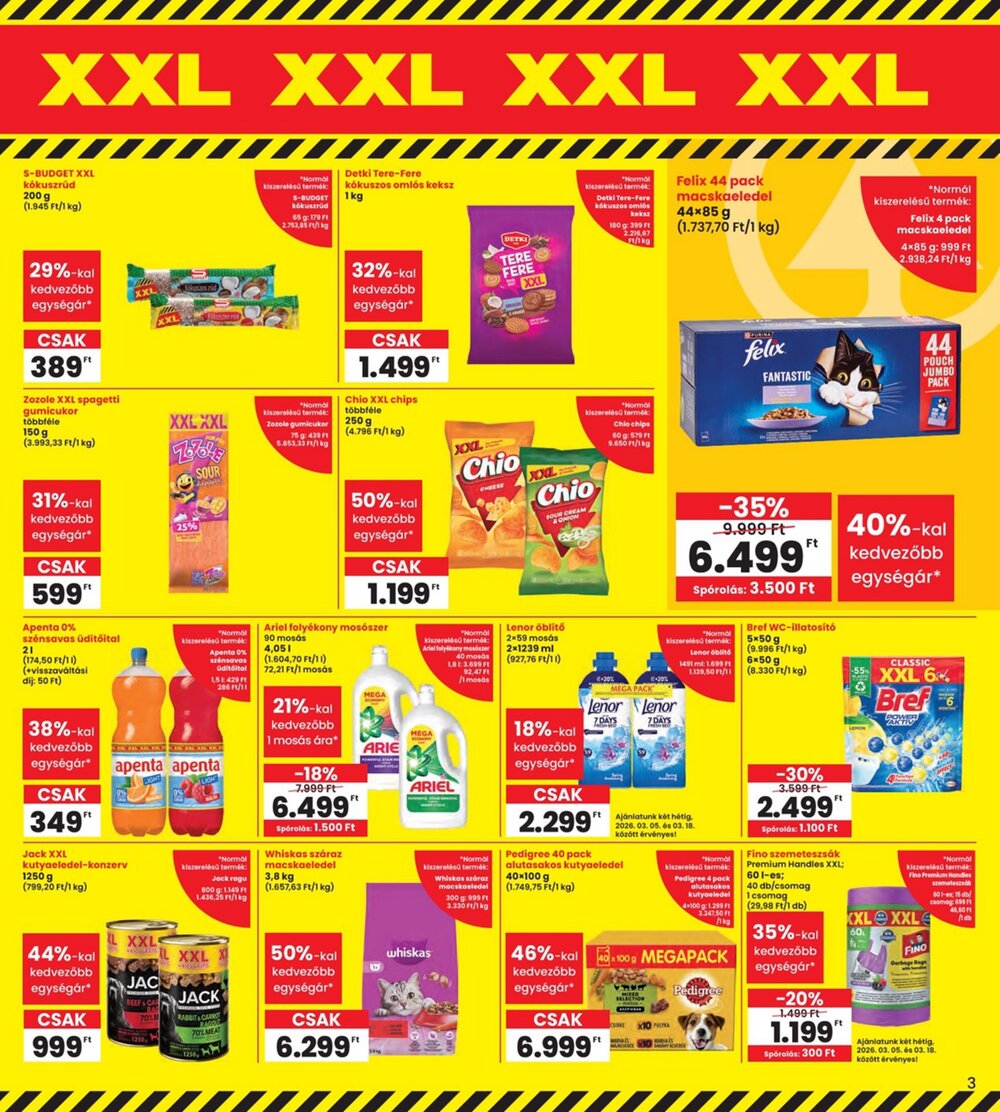 Interspar akciós újság 2026.03.05-től - 3. oldal.