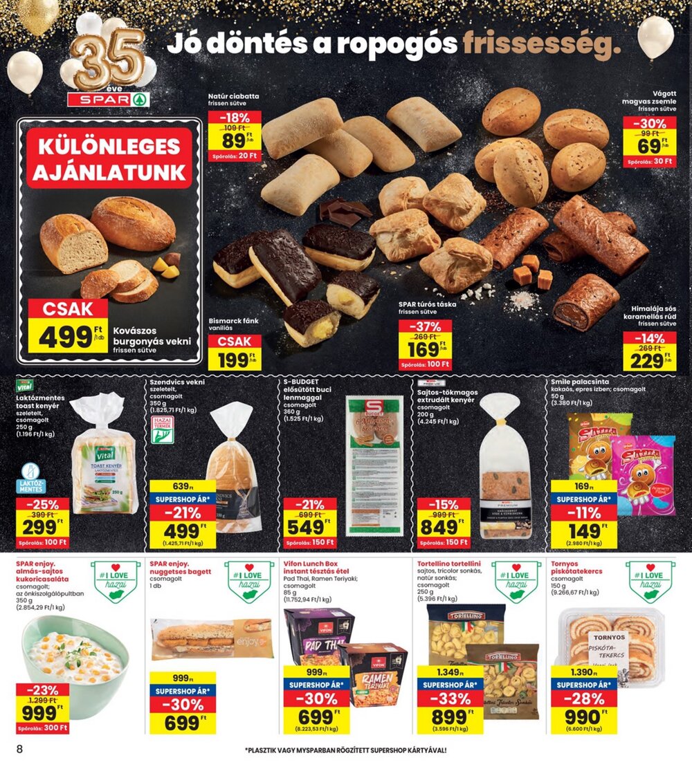 Interspar akciós újság 2026.03.05-től - 8. oldal.