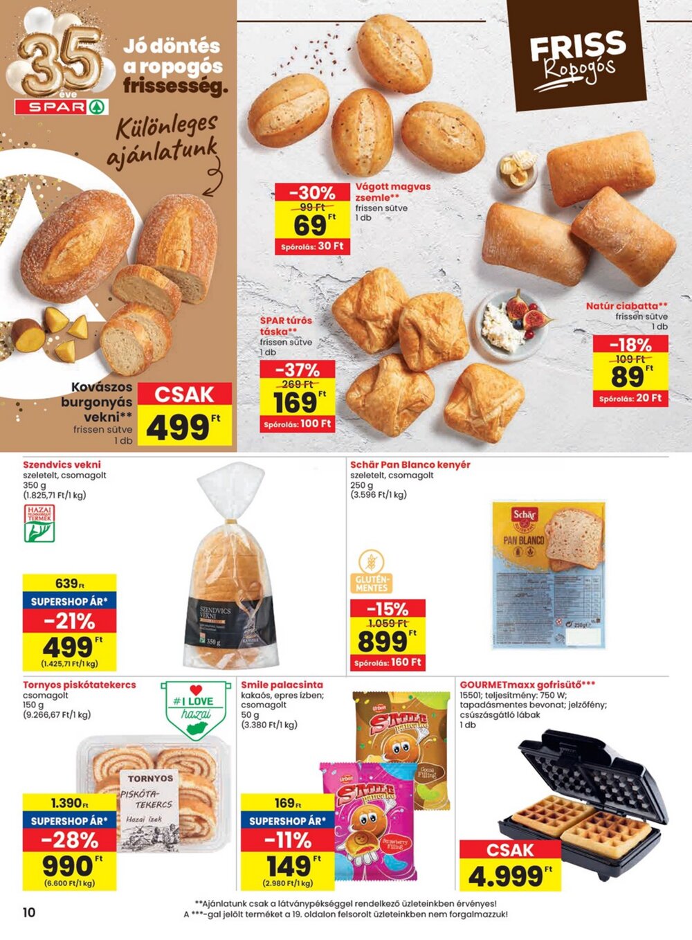 Spar akciós újság 2026.03.05-től - 10. oldal.