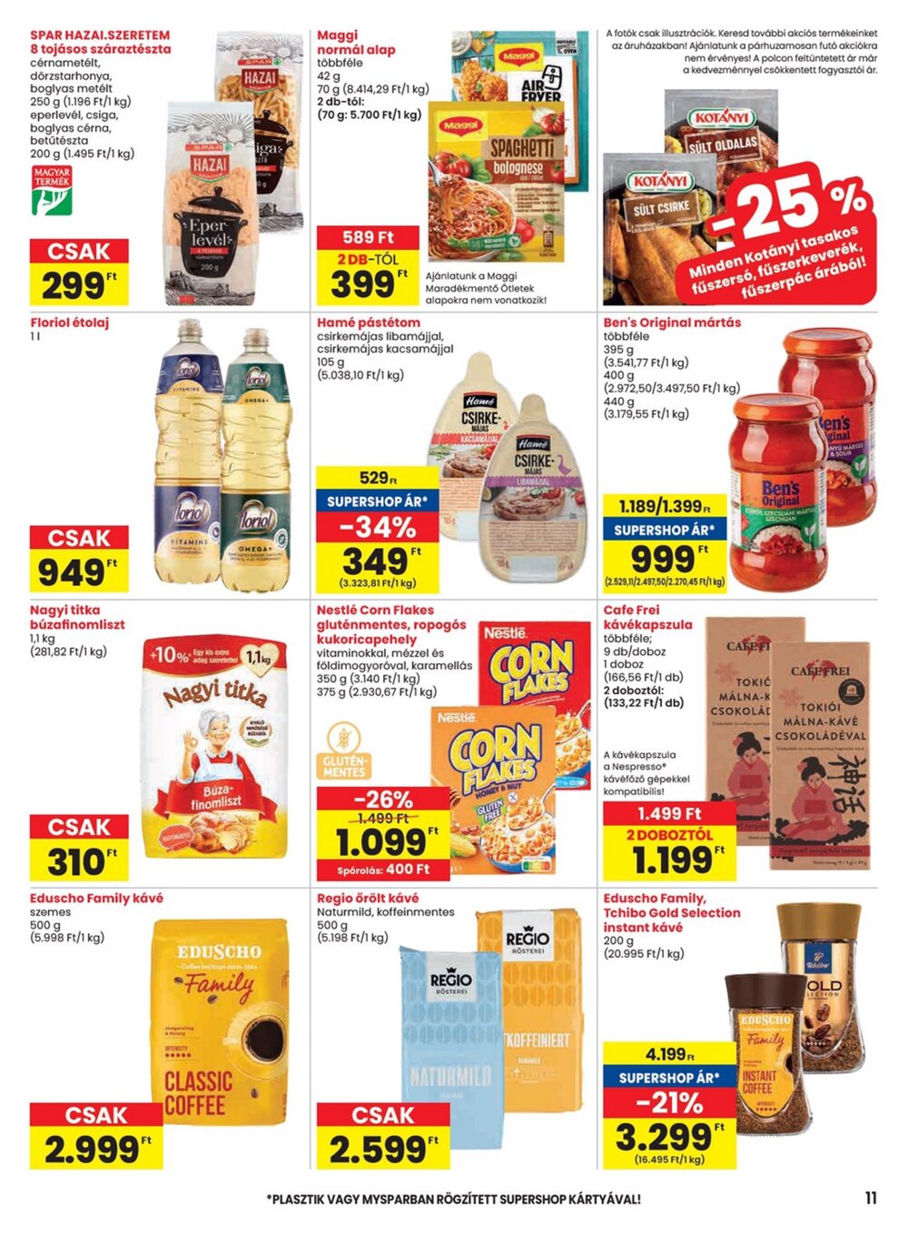 Spar akciós újság 2026.03.05-től - 11. oldal.