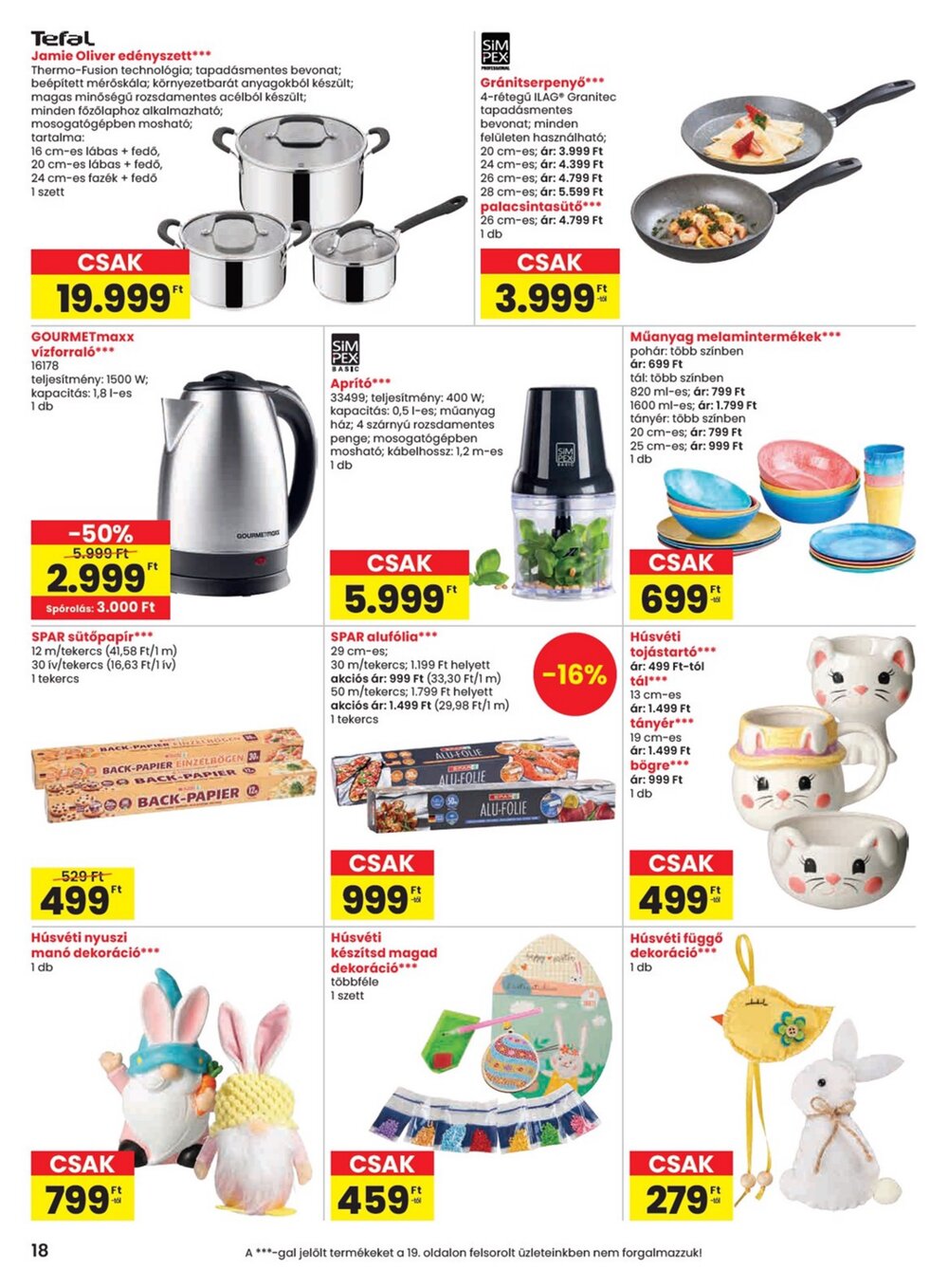 Spar akciós újság 2026.03.05-től - 18. oldal.