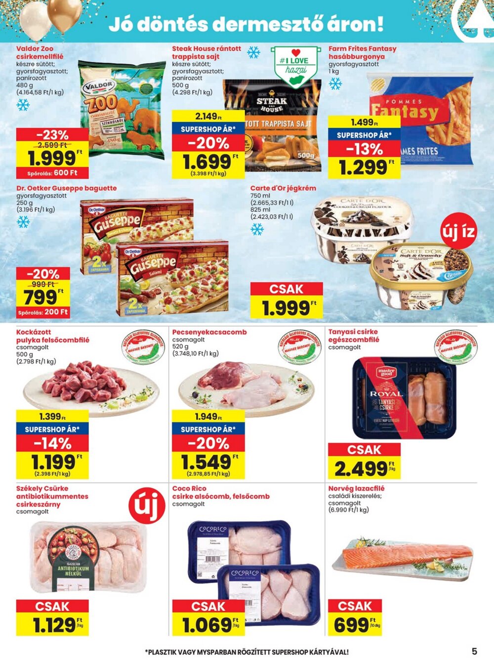 Spar akciós újság 2026.03.05-től - 5. oldal.