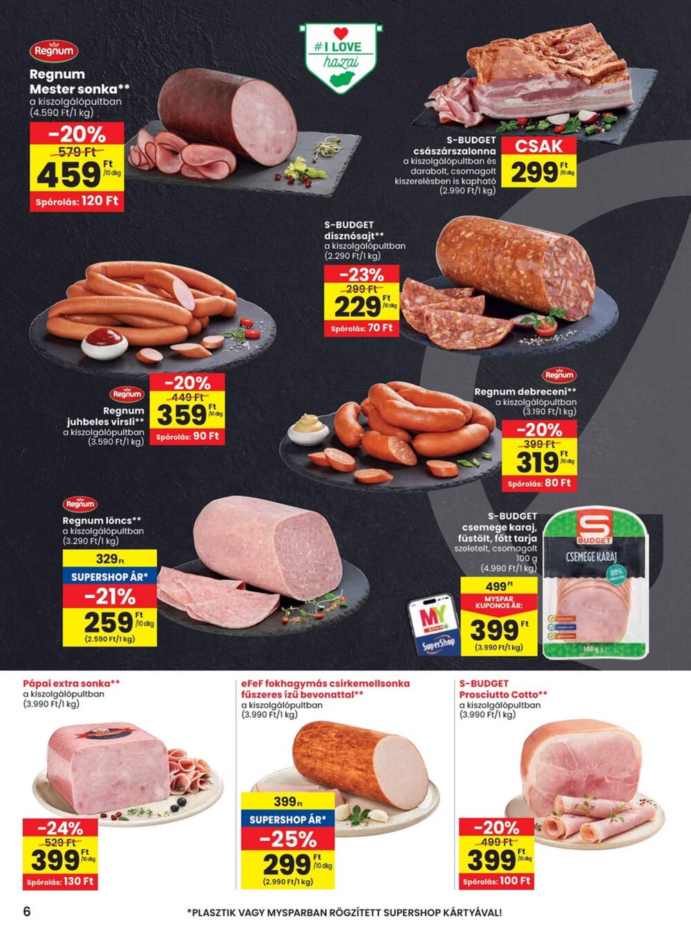 Spar akciós újság 2026.03.05-től - 6. oldal.