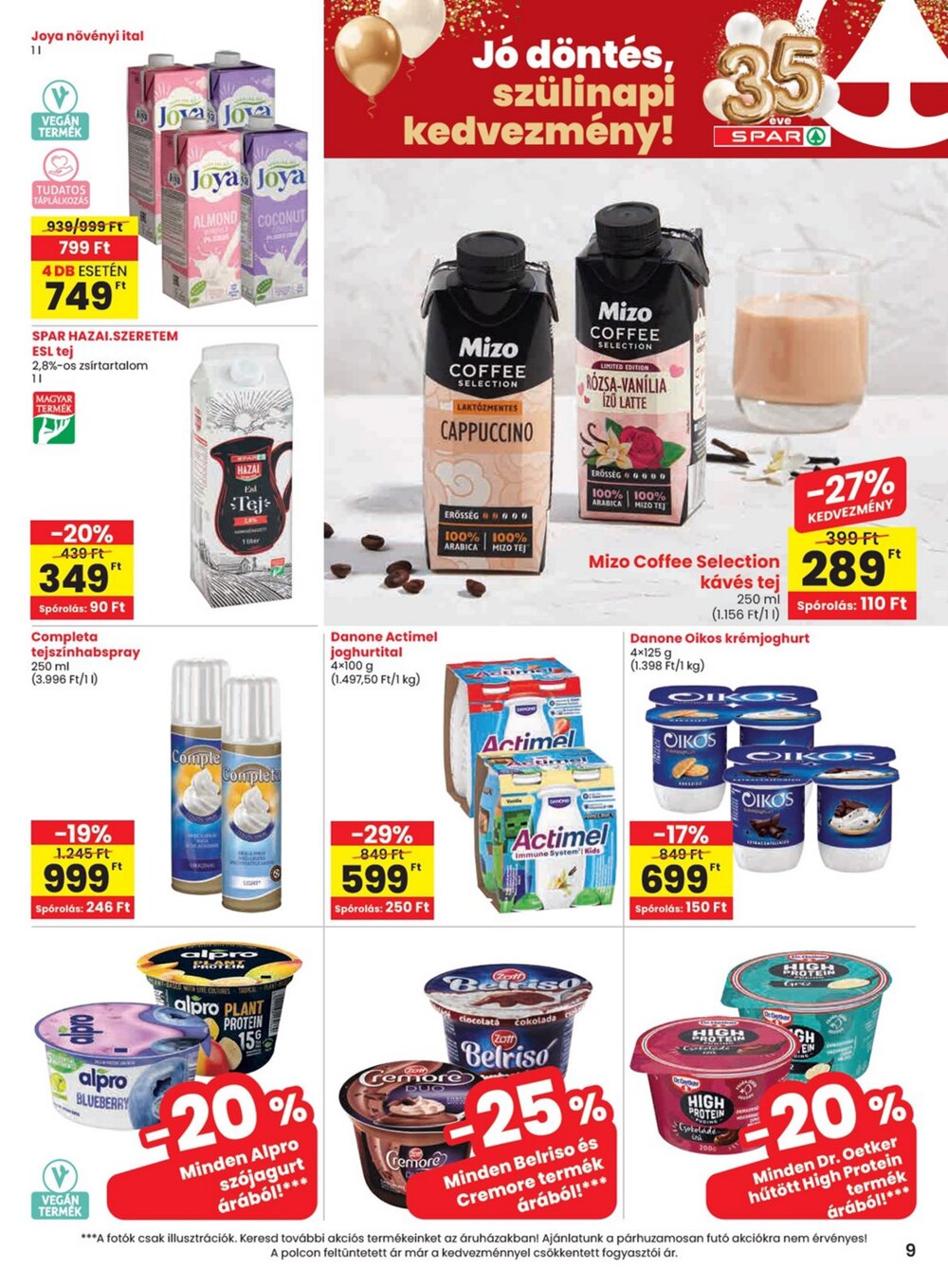 Spar akciós újság 2026.03.05-től - 9. oldal.