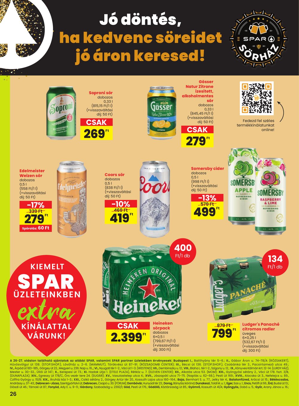 Spar Extra akciós újság 2026.03.05-től - 7. oldal.
