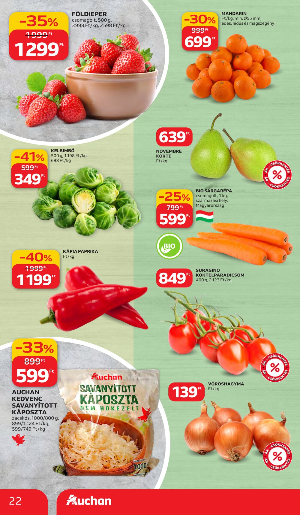 Auchan akciós újság 2026.03.05-től - 22. oldal.