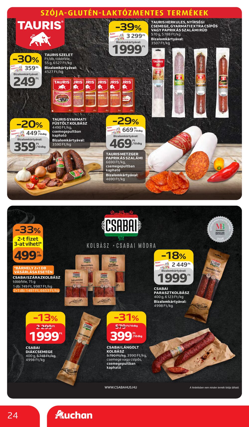 Auchan akciós újság 2026.03.05-től - 24. oldal.