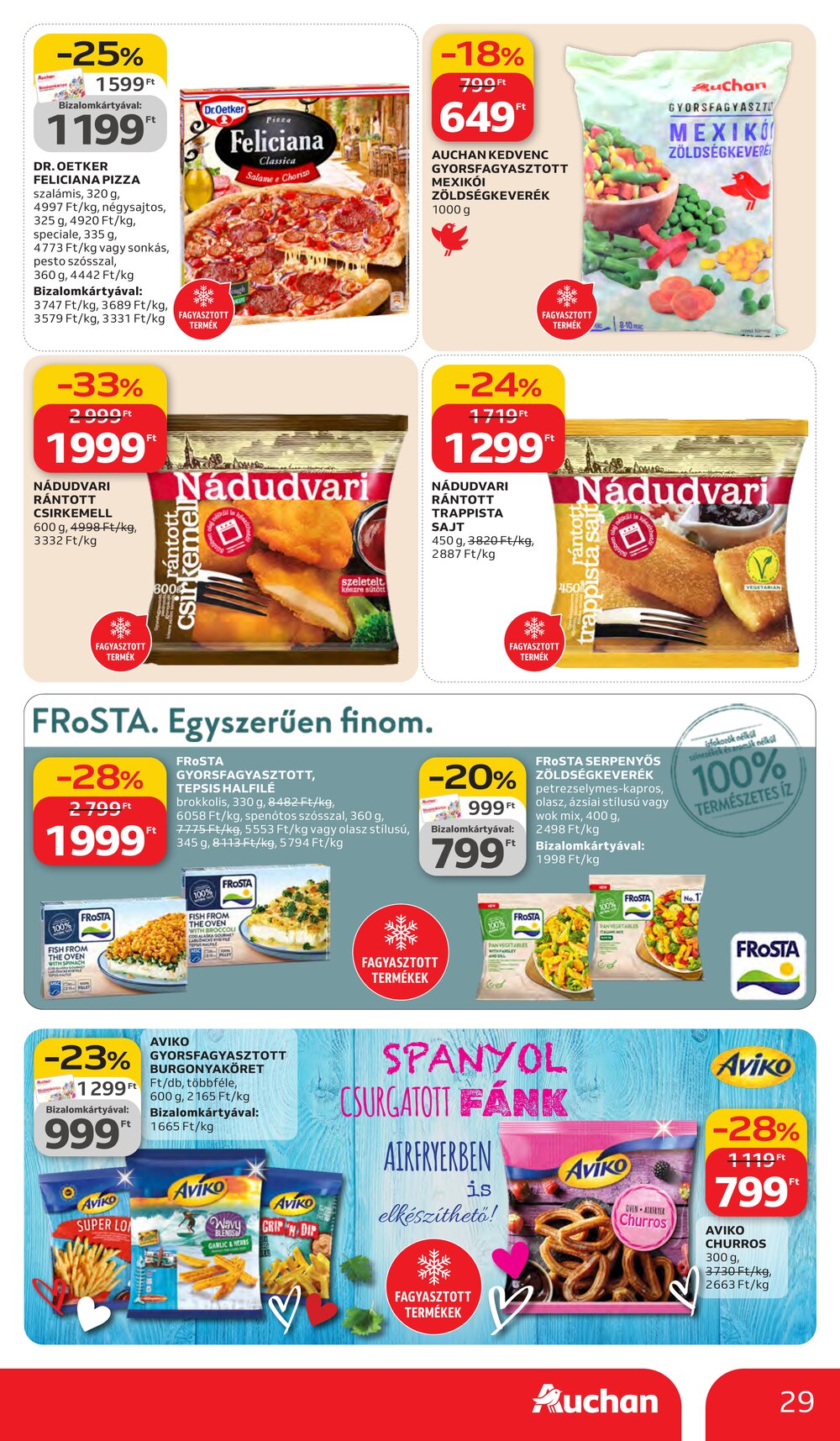 Auchan akciós újság 2026.03.05-től - 29. oldal.