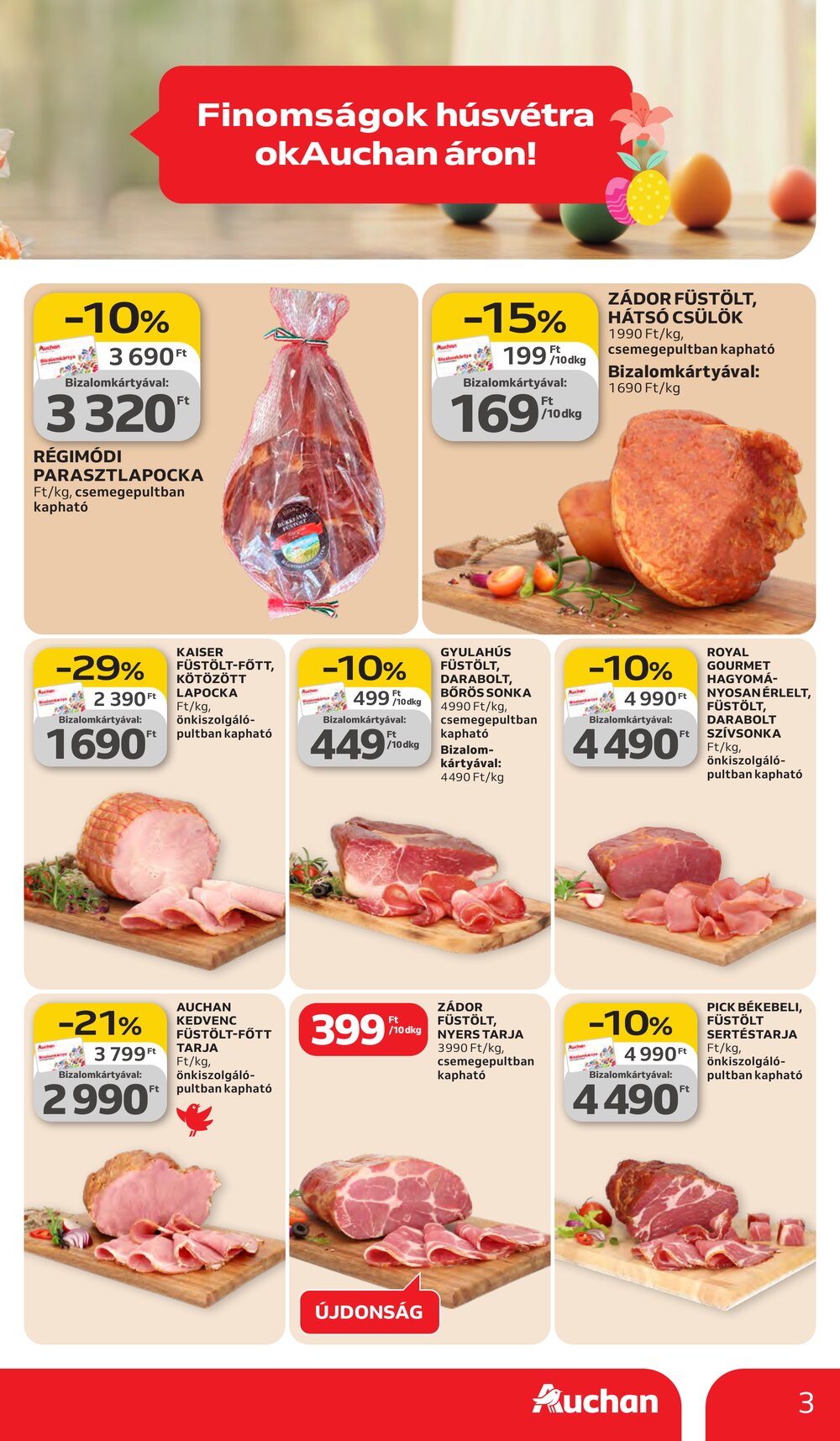 Auchan akciós újság 2026.03.05-től - 3. oldal.