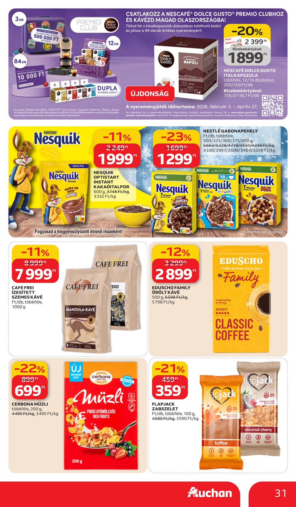 Auchan akciós újság 2026.03.05-től - 31. oldal.