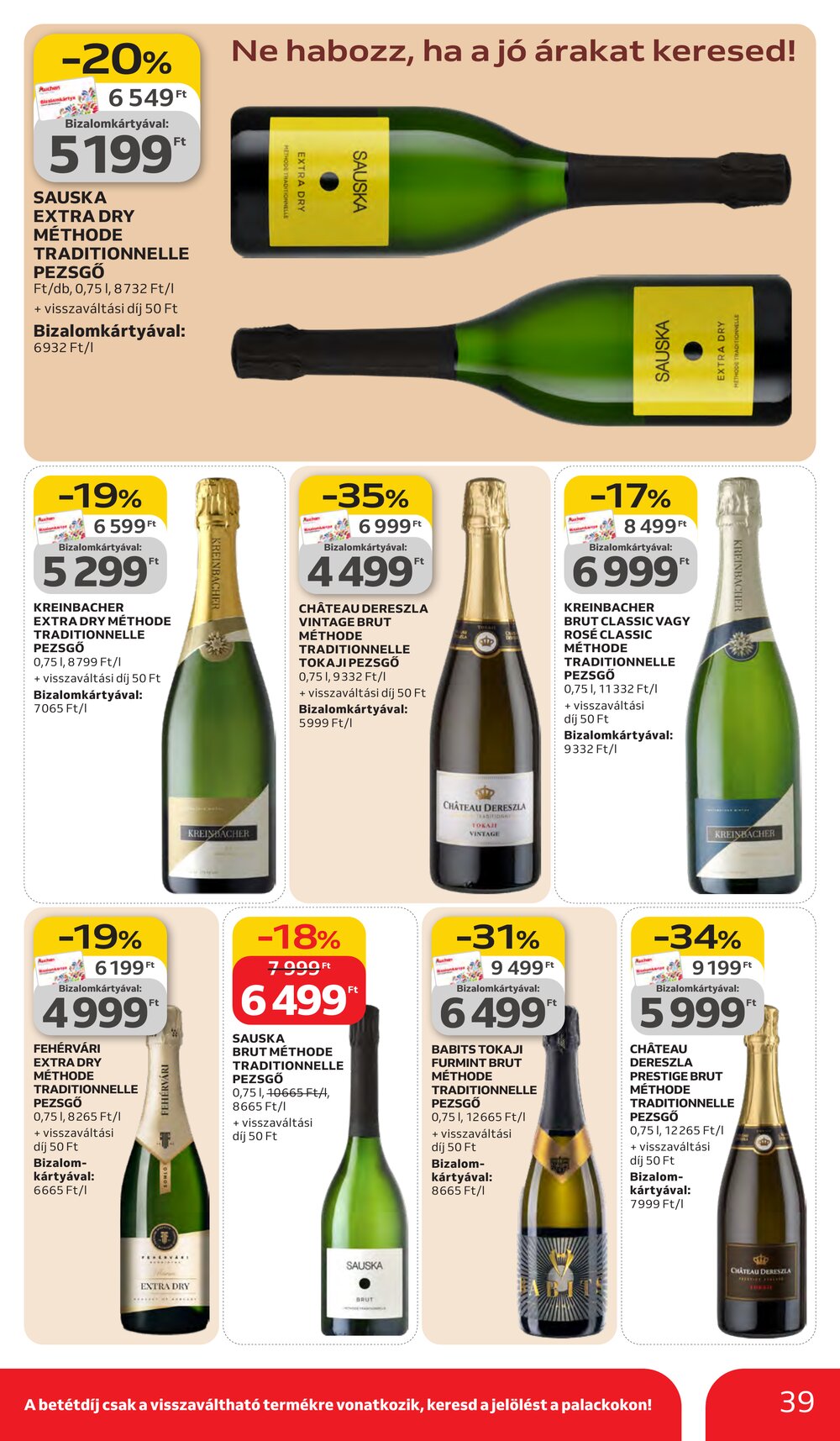 Auchan akciós újság 2026.03.05-től - 39. oldal.