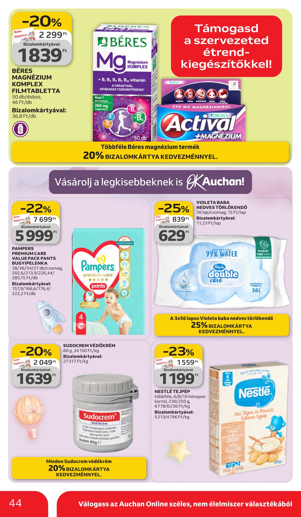 Auchan akciós újság 2026.03.05-től - 44. oldal.