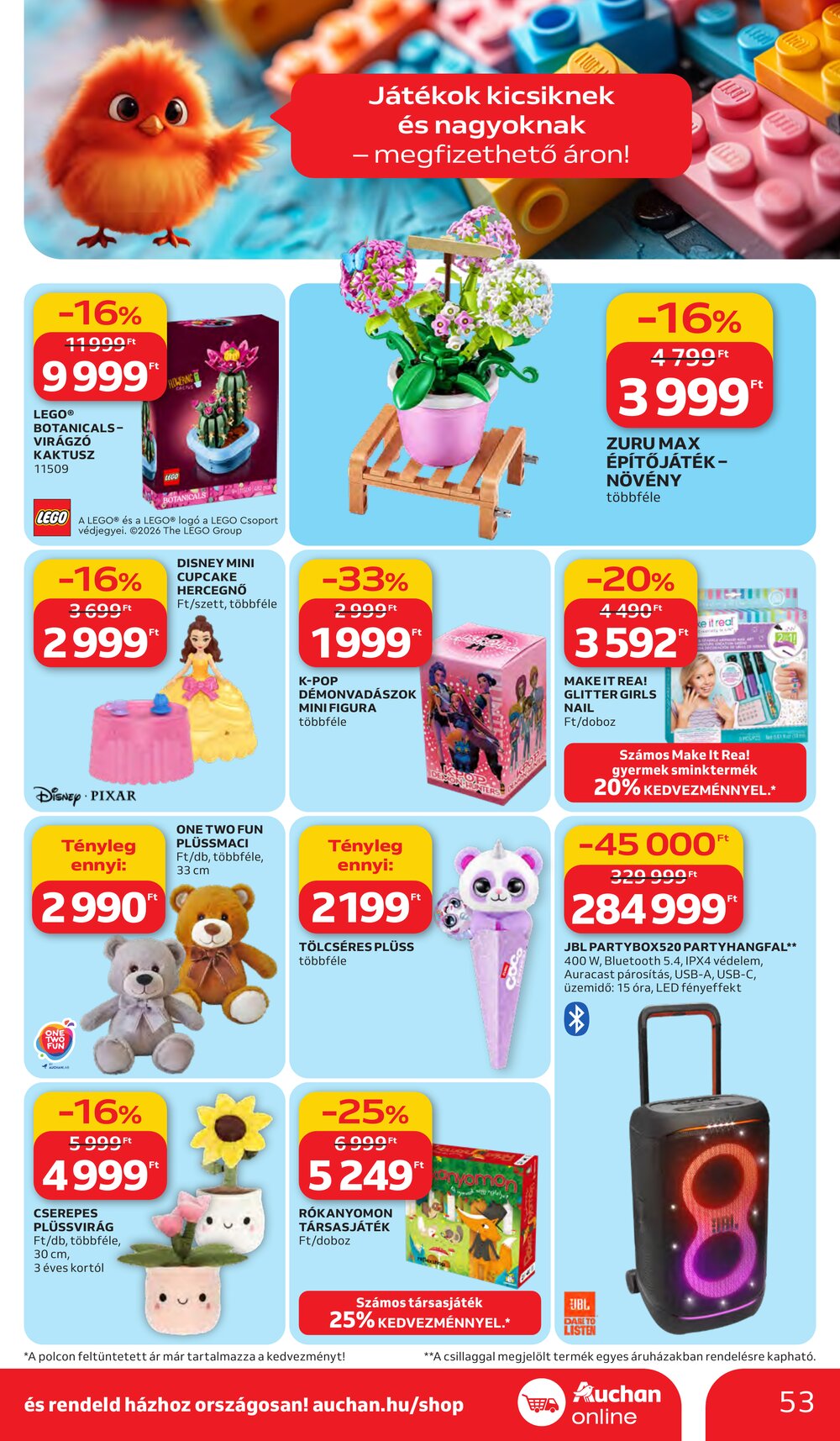 Auchan akciós újság 2026.03.05-től - 53. oldal.