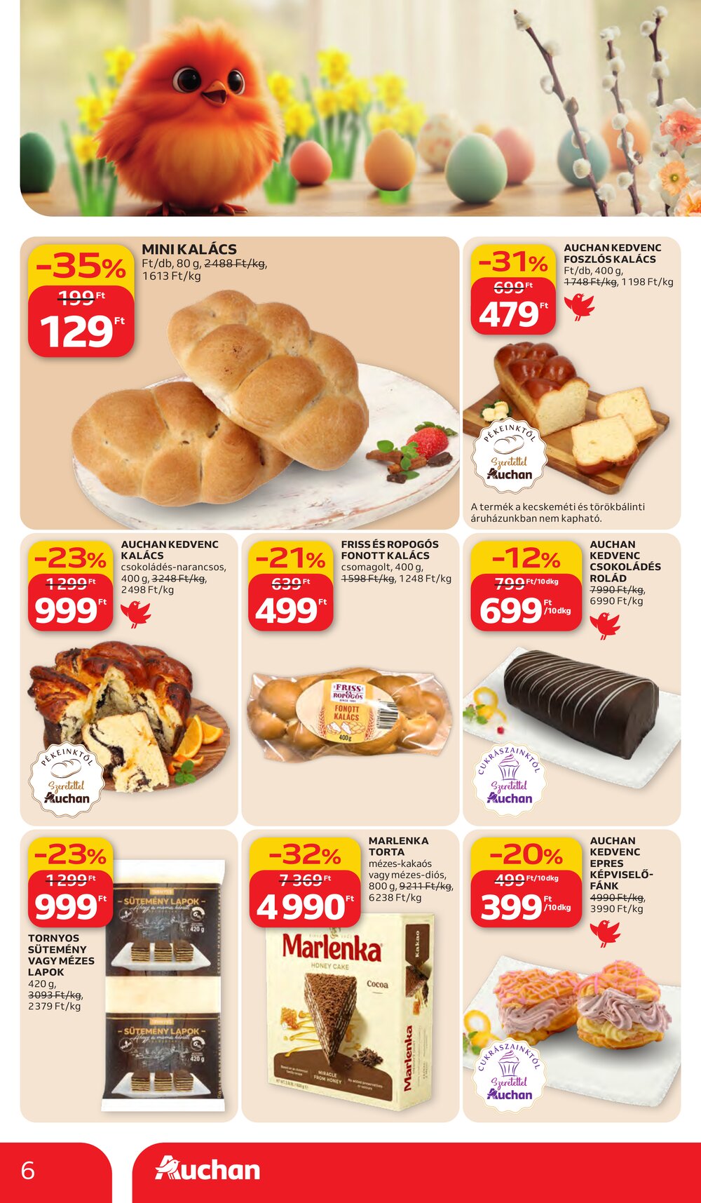 Auchan akciós újság 2026.03.05-től - 6. oldal.