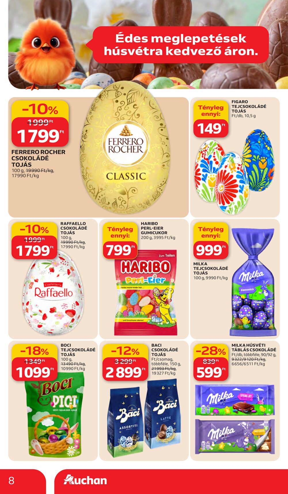 Auchan akciós újság 2026.03.05-től - 8. oldal.
