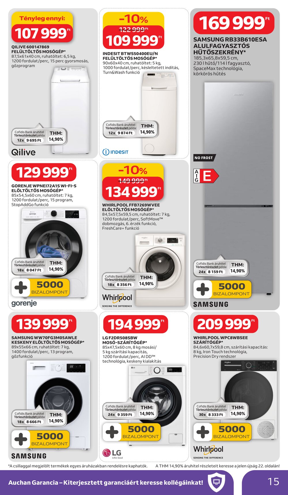 Auchan akciós újság 2026.03.05-től - 15. oldal.