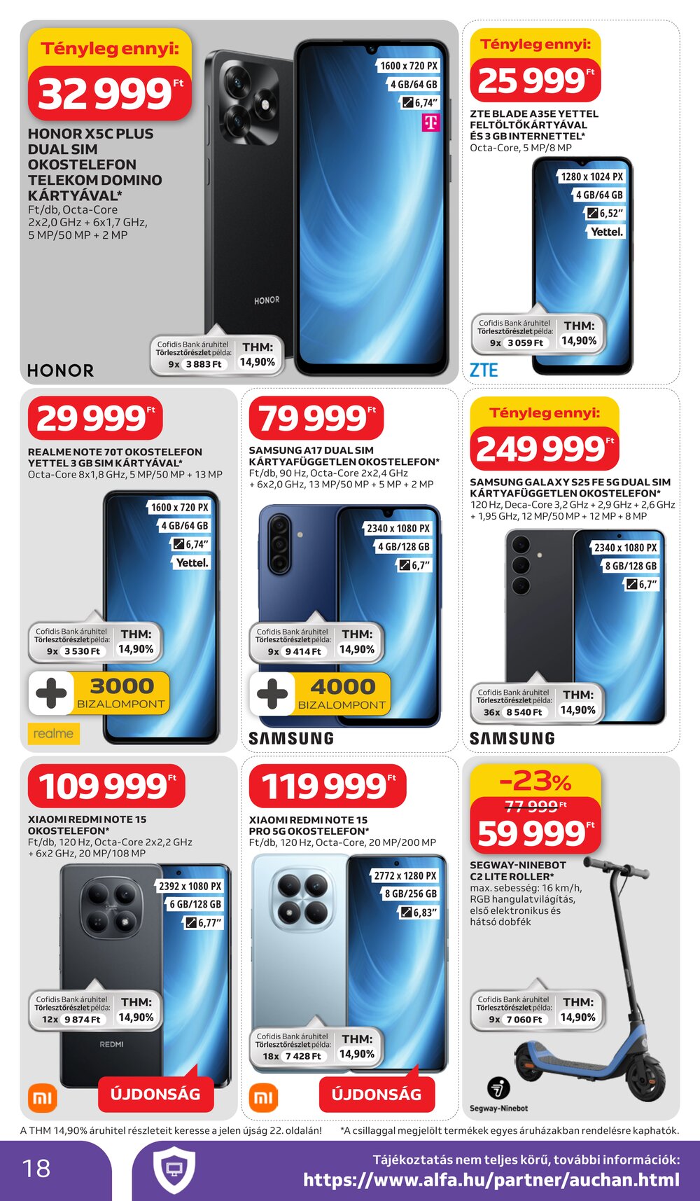 Auchan akciós újság 2026.03.05-től - 18. oldal.